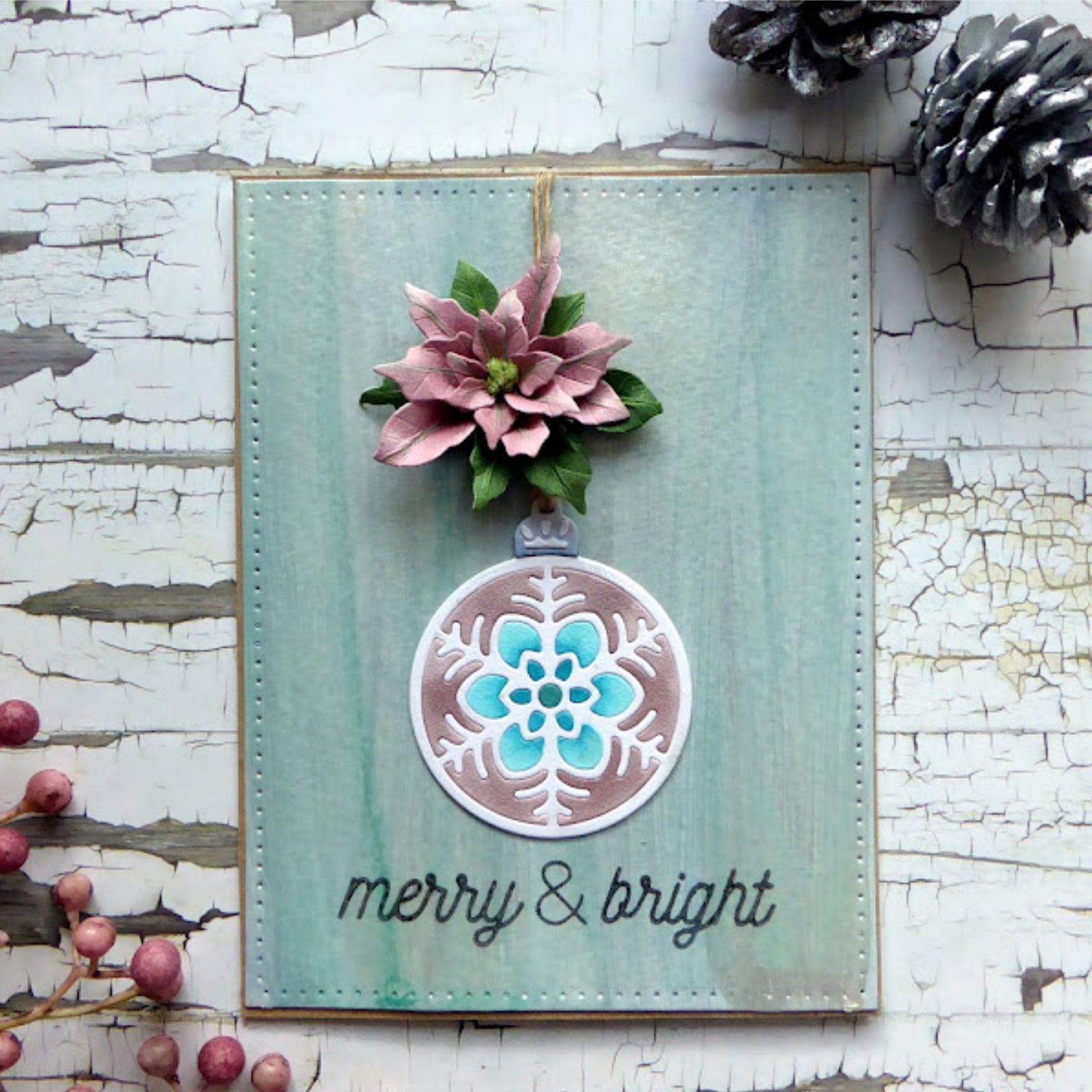 Layering Christmas Ornaments Cutting Dies