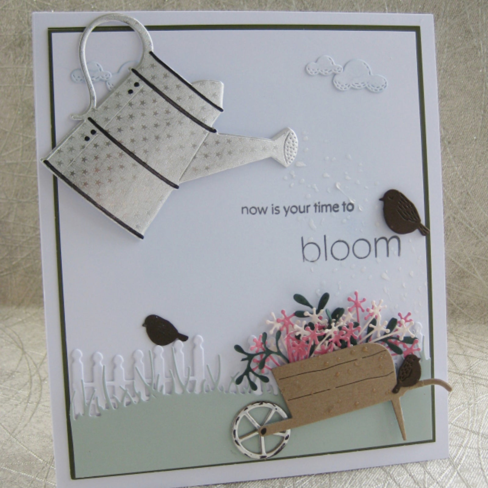 Wooden Wheelbarrow Cutting Embossing Dies