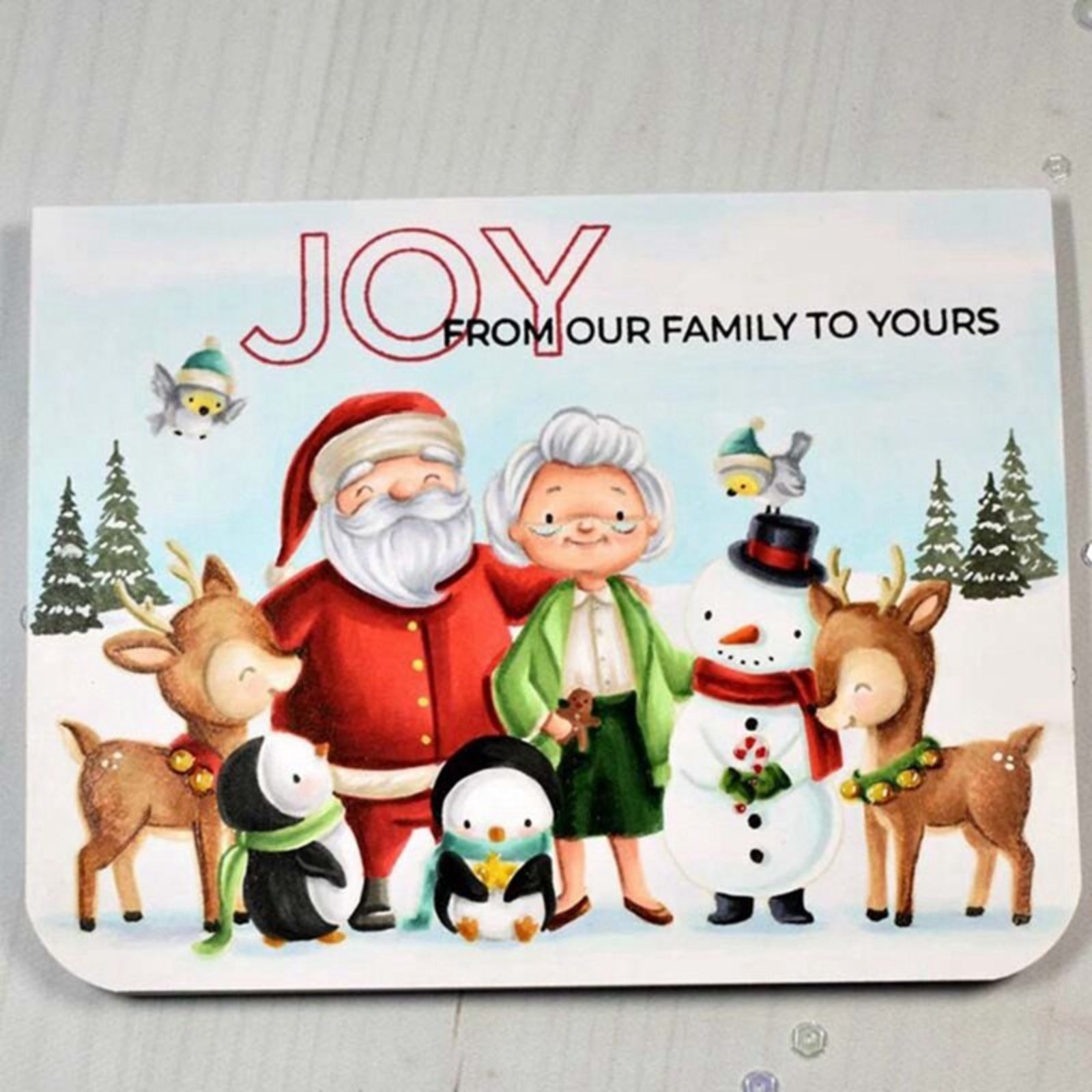 Merry Christmas Sentiments Builder Stamp Set