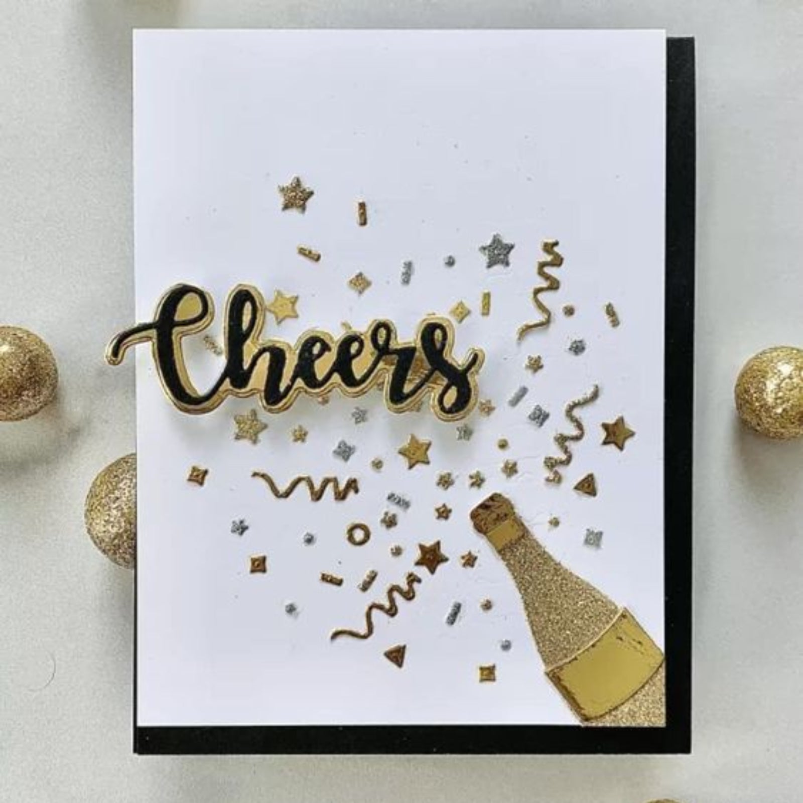 Eat Drink & Be Merry Cutting Dies & Stamps Set