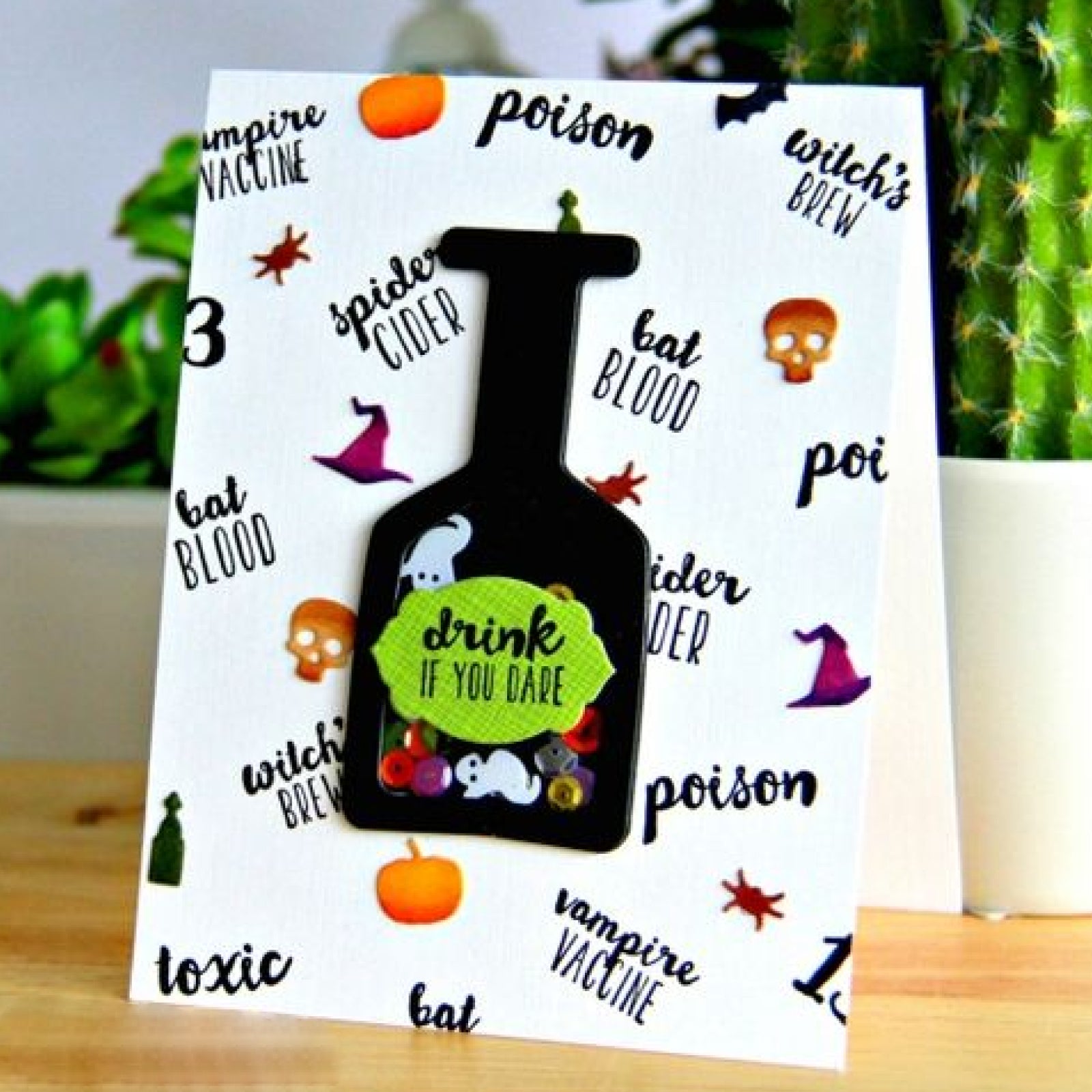 Halloween Confetti Mini Cutting & Embossing Die Set