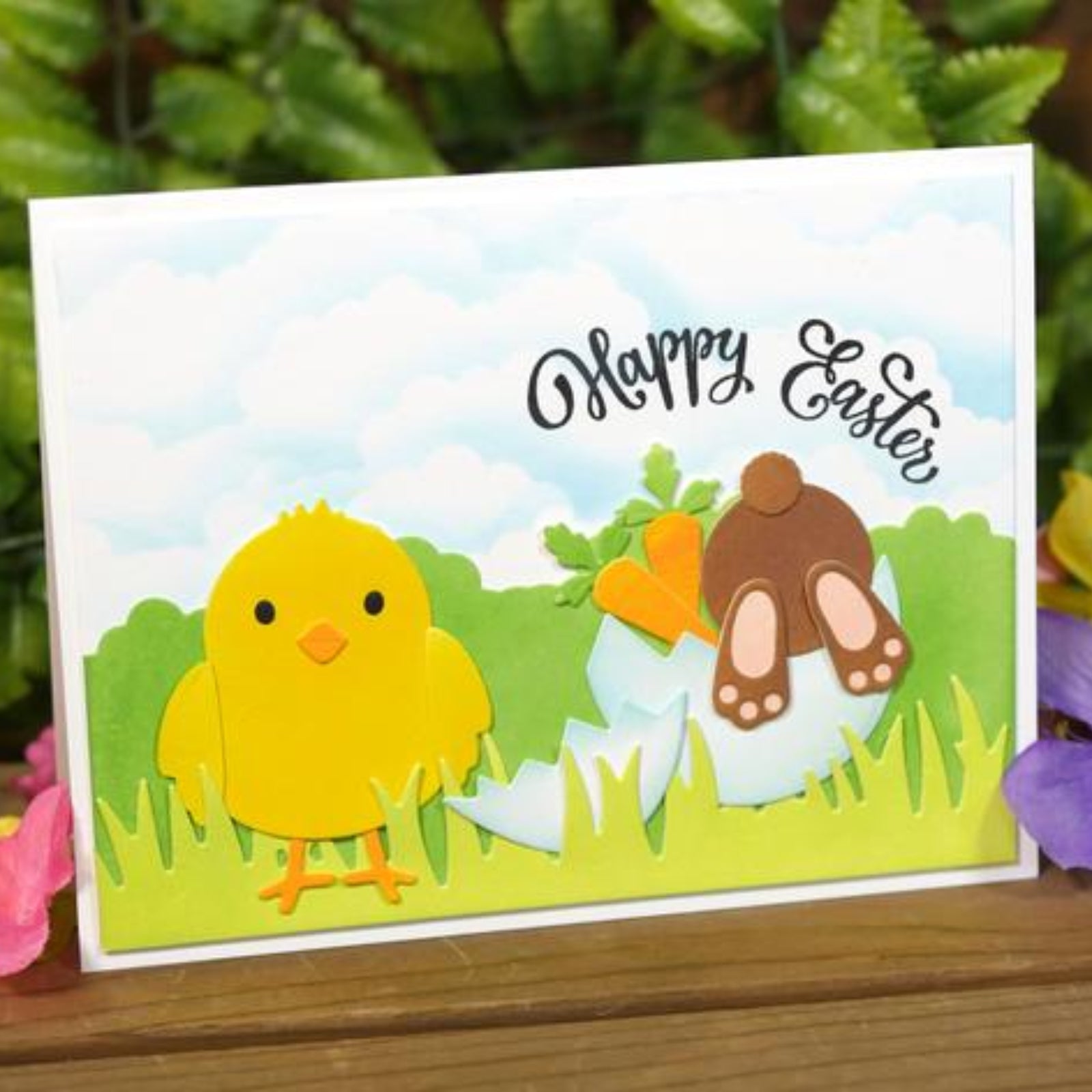 Just Hatched Chick w Eggshells Cutting & Embossing Dies