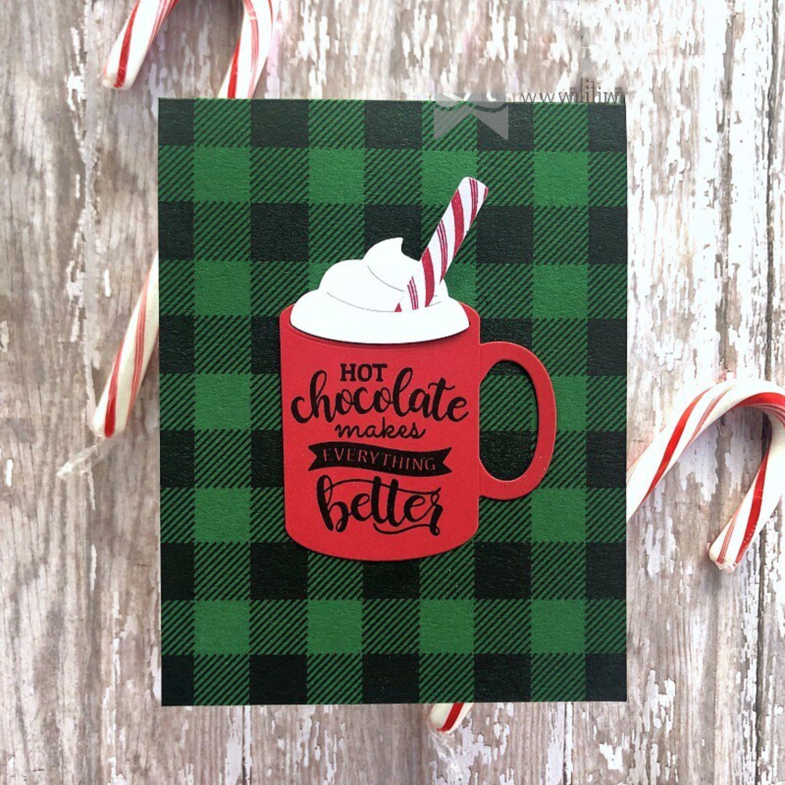 Make Your Own Hot Chocolate Cutting & Embossing Dies