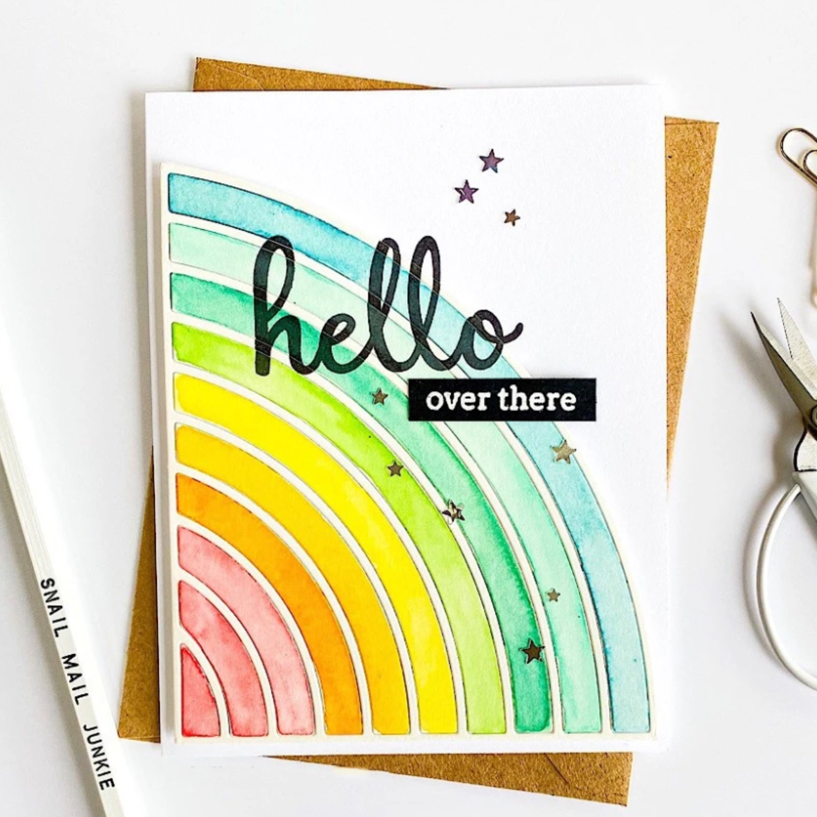 Over The Rainbow Frame Cutting Die