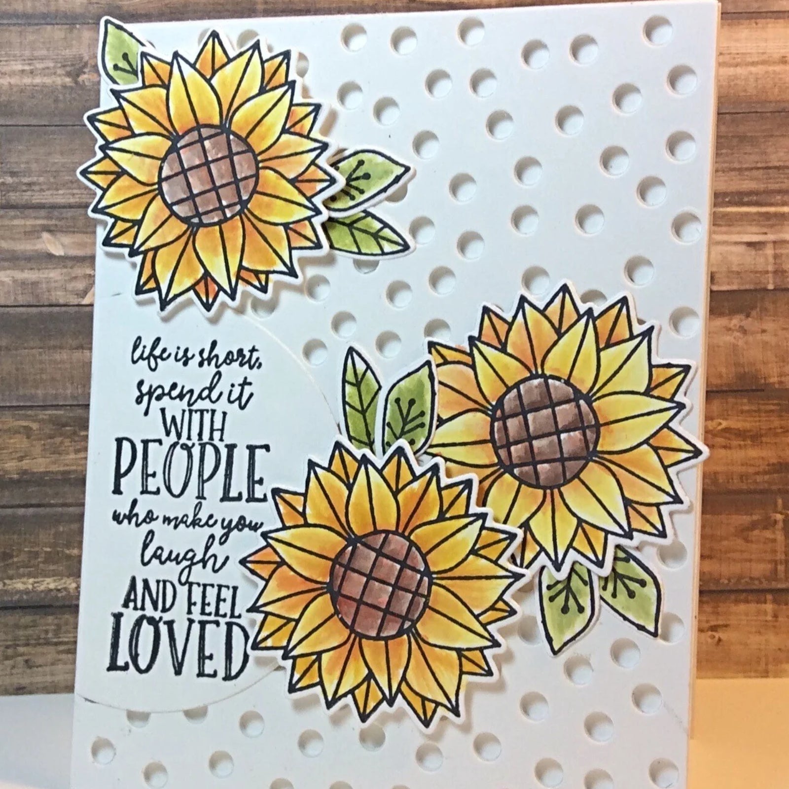 Polka Dots Frenzy Background Cutting Die
