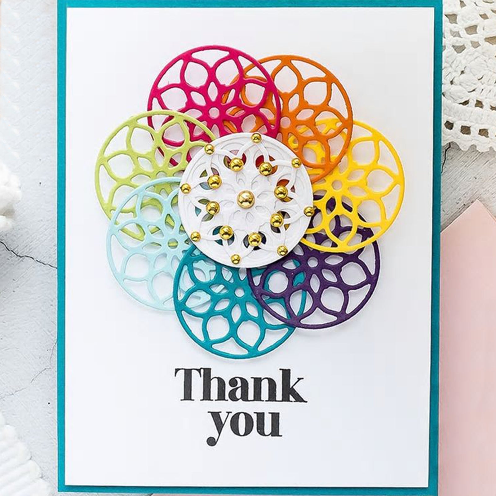 Kaleidoscope Shapes Trio Larger Size Cutting Dies