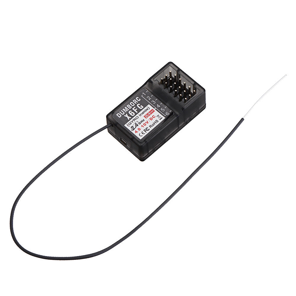 DumboRC X6FG 2.4 Receiver with Gyro