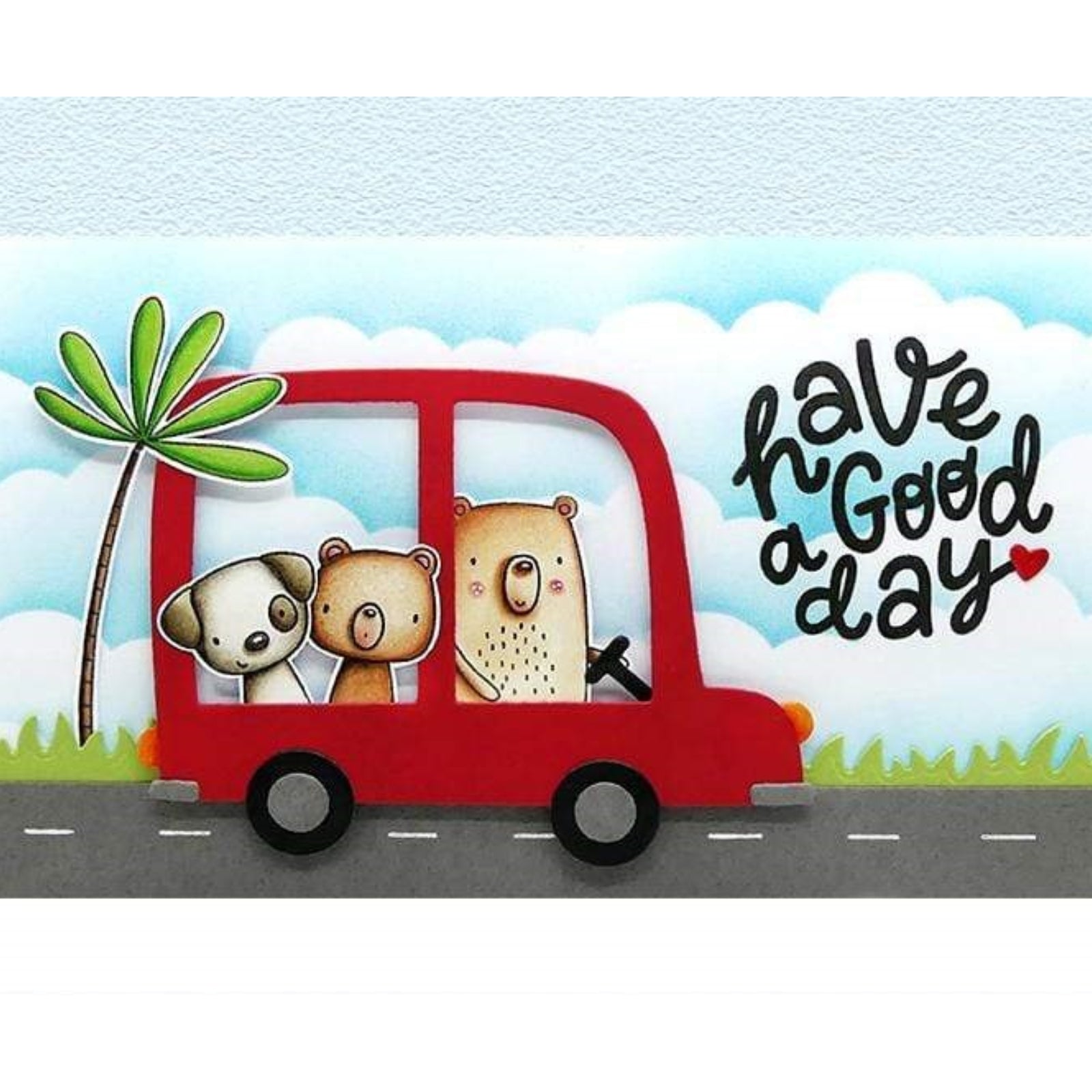 Build It Cartoon Car Cutting & Embossing Dies