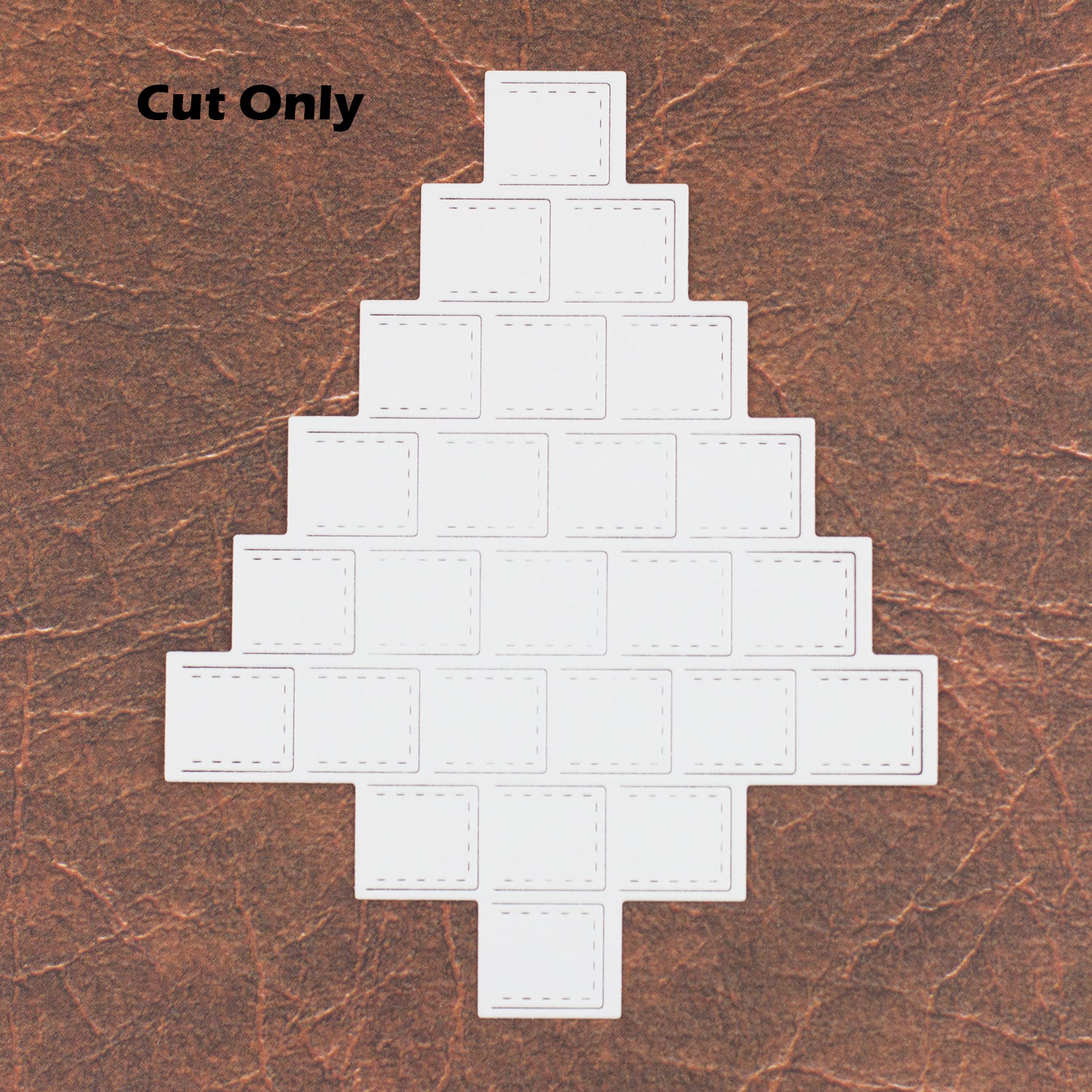 Christmas Tree Advent Calendar Cutting & Embossing Die