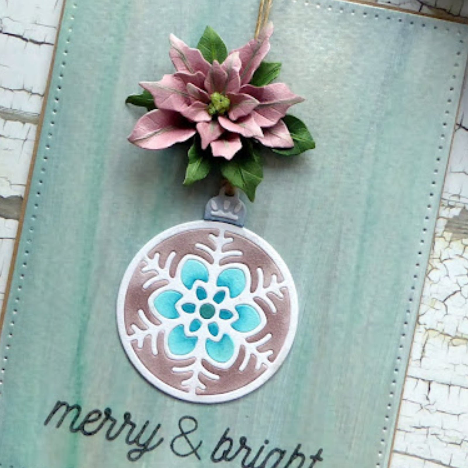 Layering Christmas Ornaments Cutting Dies