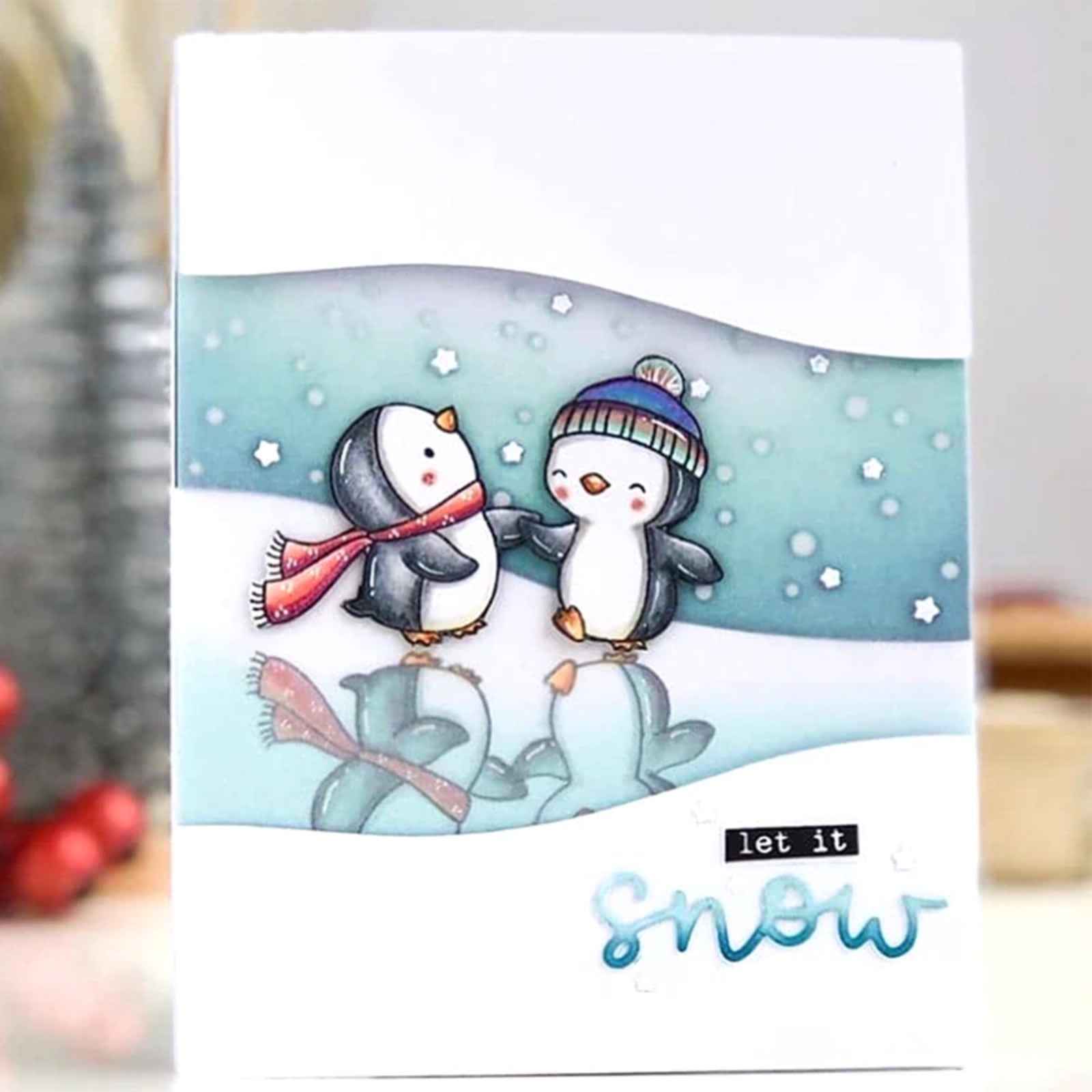 Oh What Fun Winter Animal Friends Cutting Dies & Stamps Set