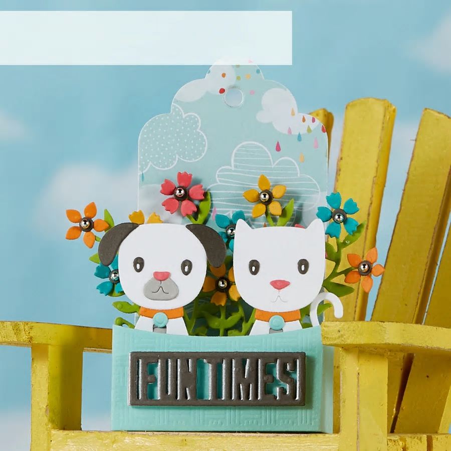 Besties Forever Cat & Dog Pets Cutting Die Set