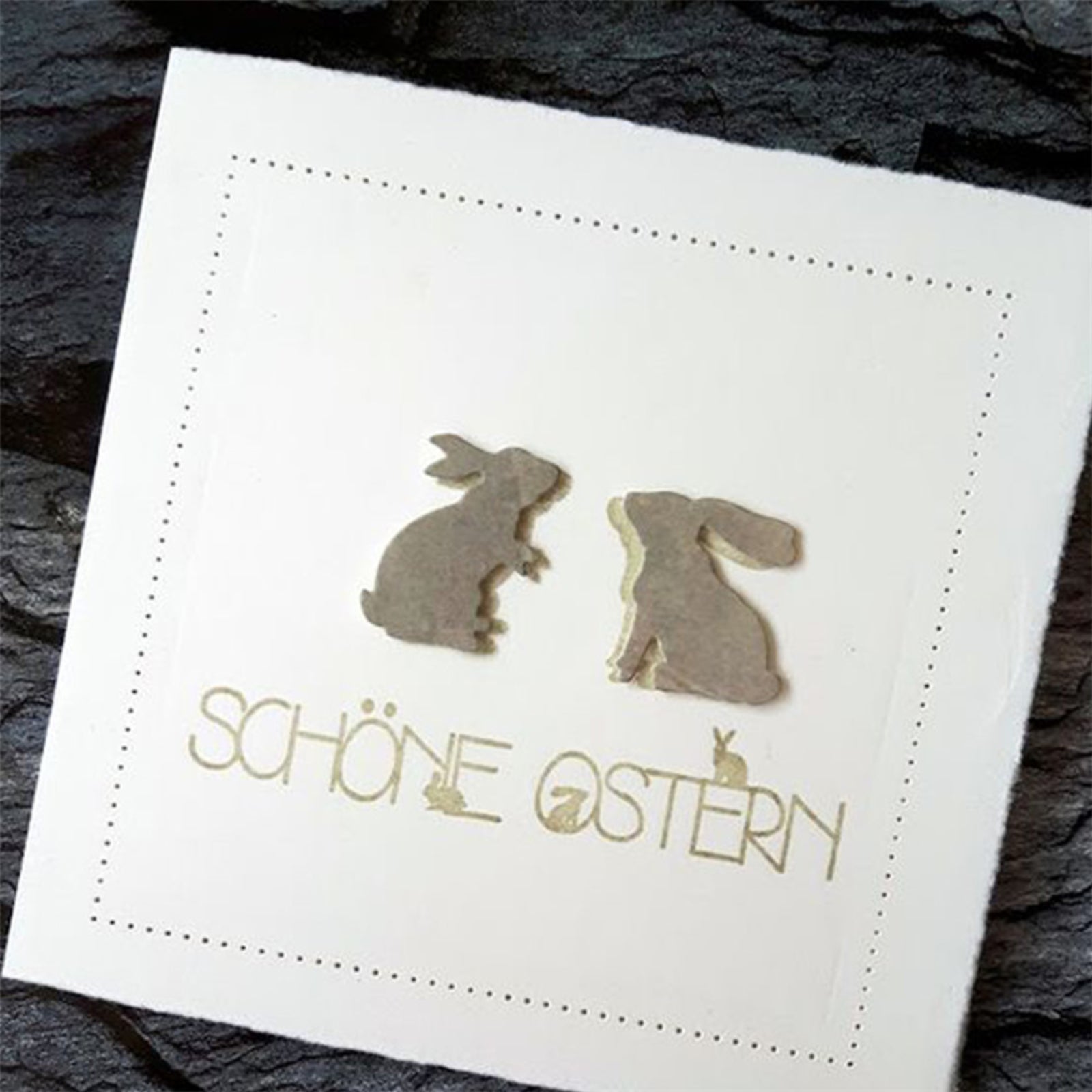 Bunny Love Duo w Sprigs Cutting Dies