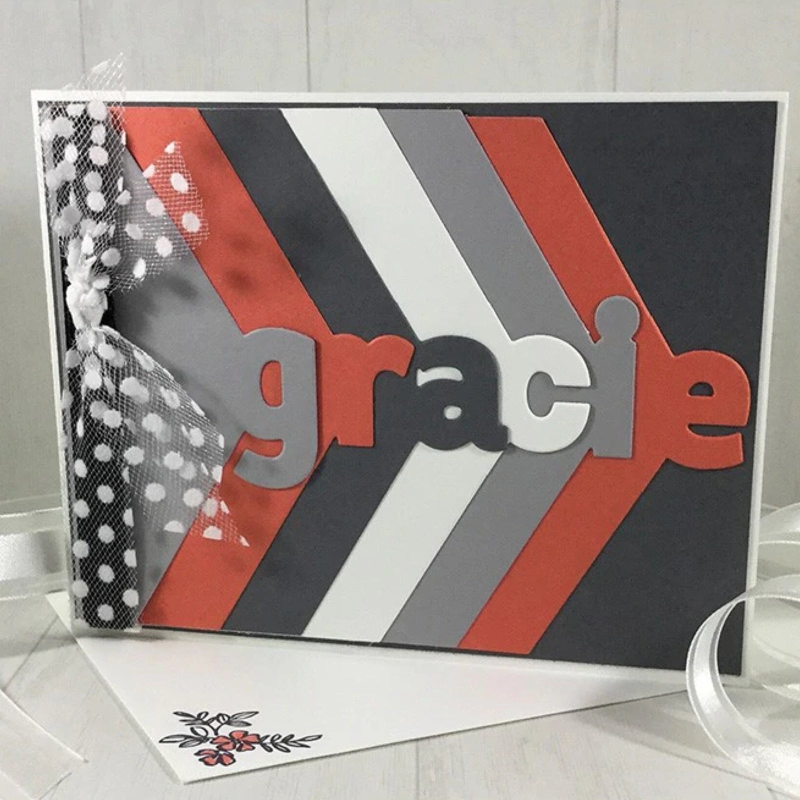 Layering Alphabet Cutting Dies & Stamp Set