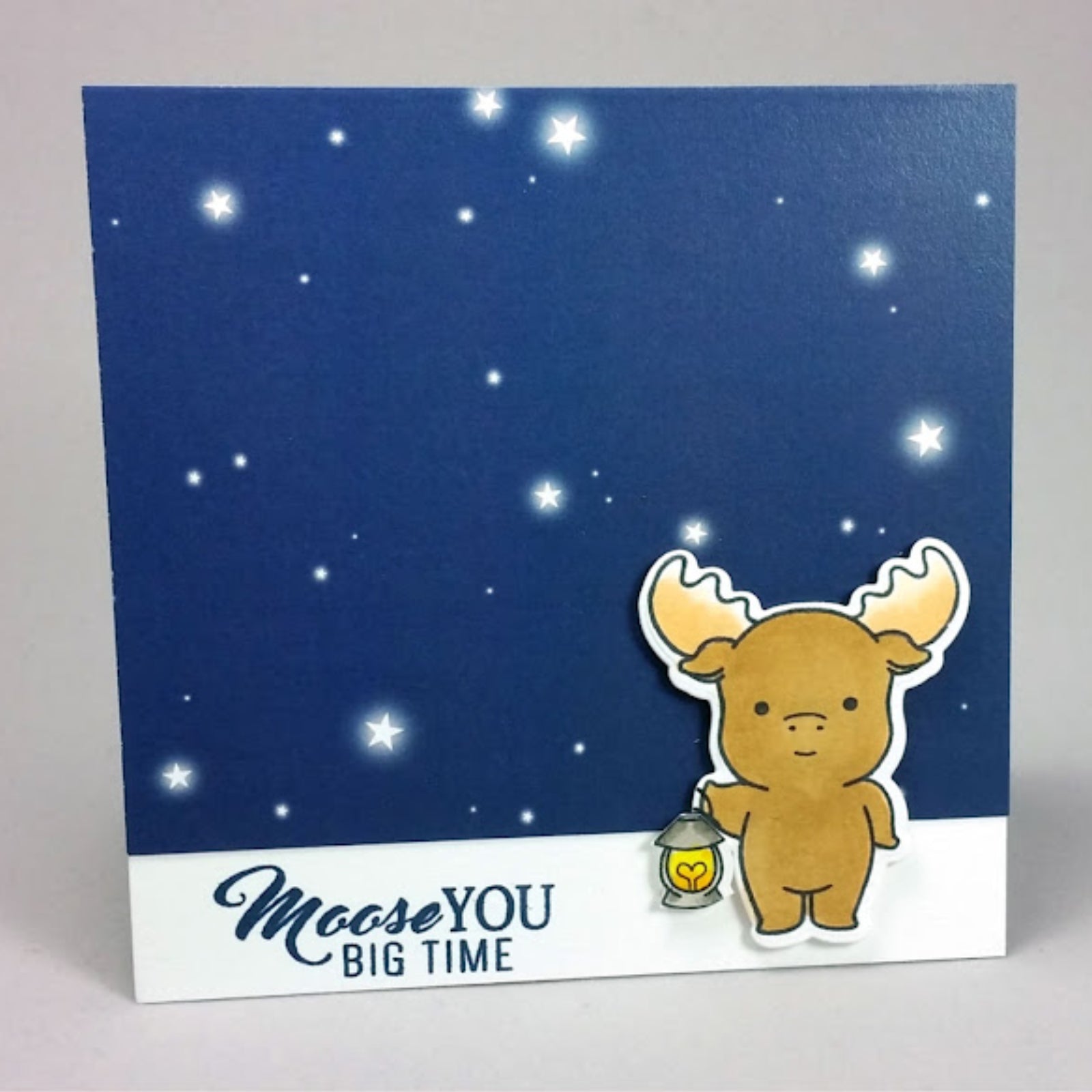 Moose You Big Time Camping Cutting Dies & Stamps Set