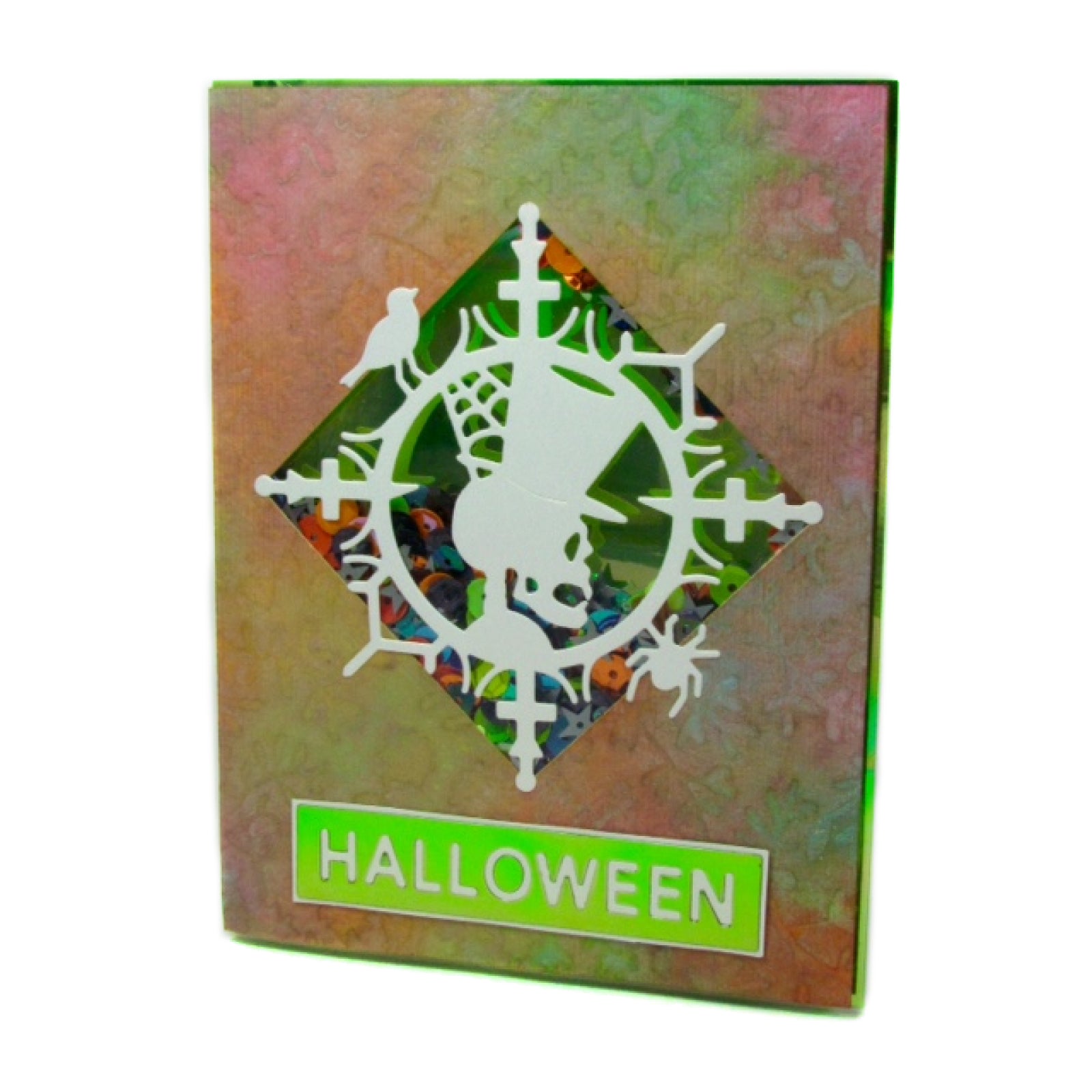 Halloween Block Sentiment Words Cutting Dies