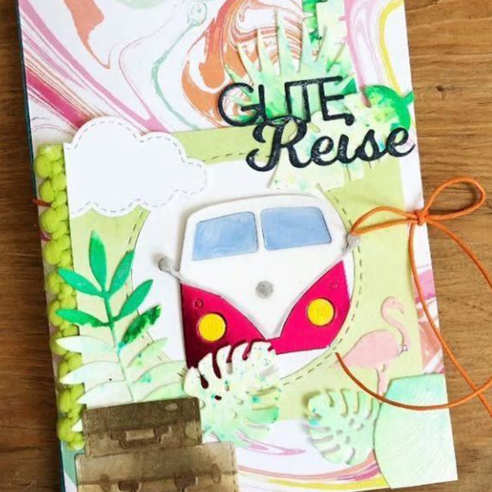 Vintage VW Style Van Cutting and Embossing Dies