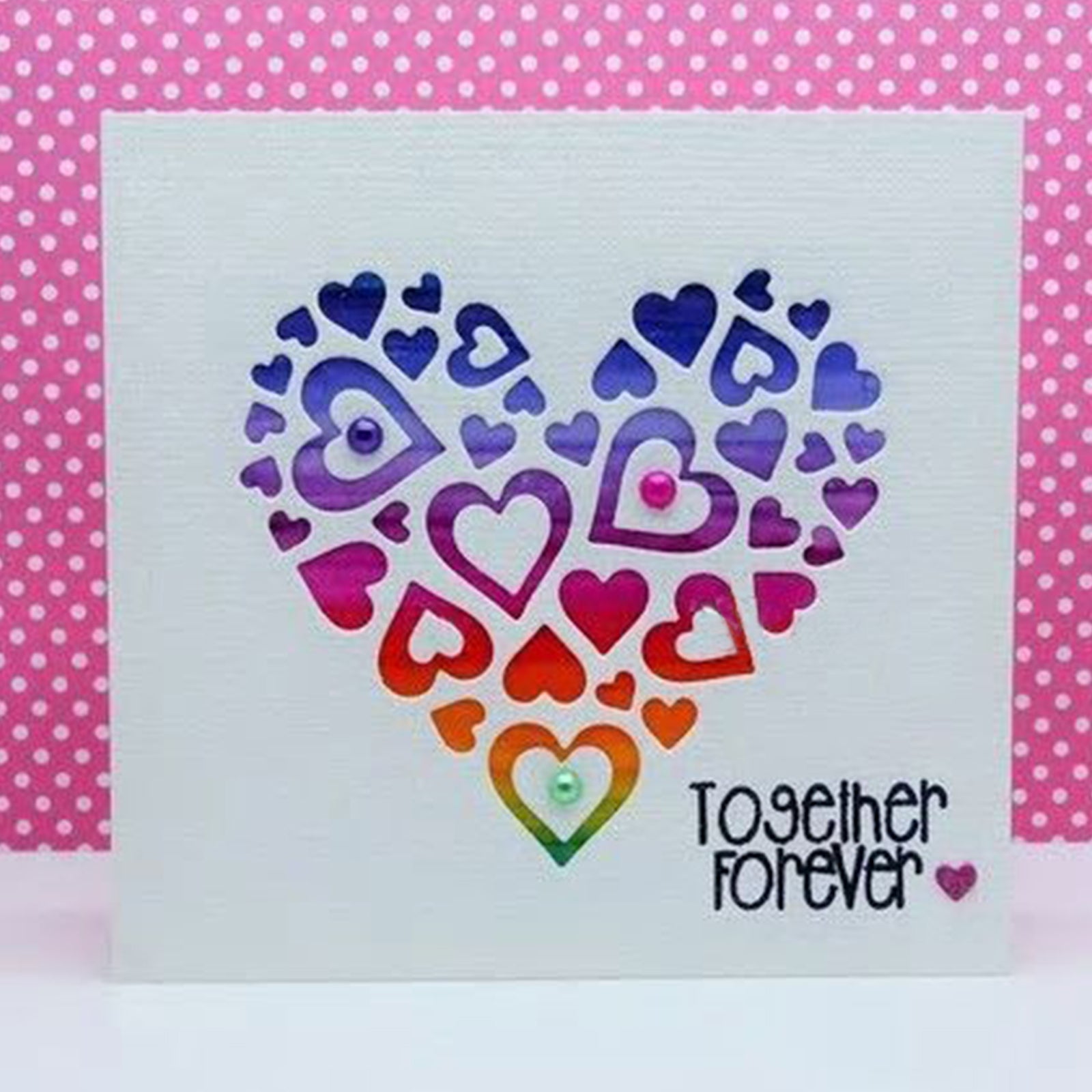 Hearts Within a Heart Cutting Die - Style A