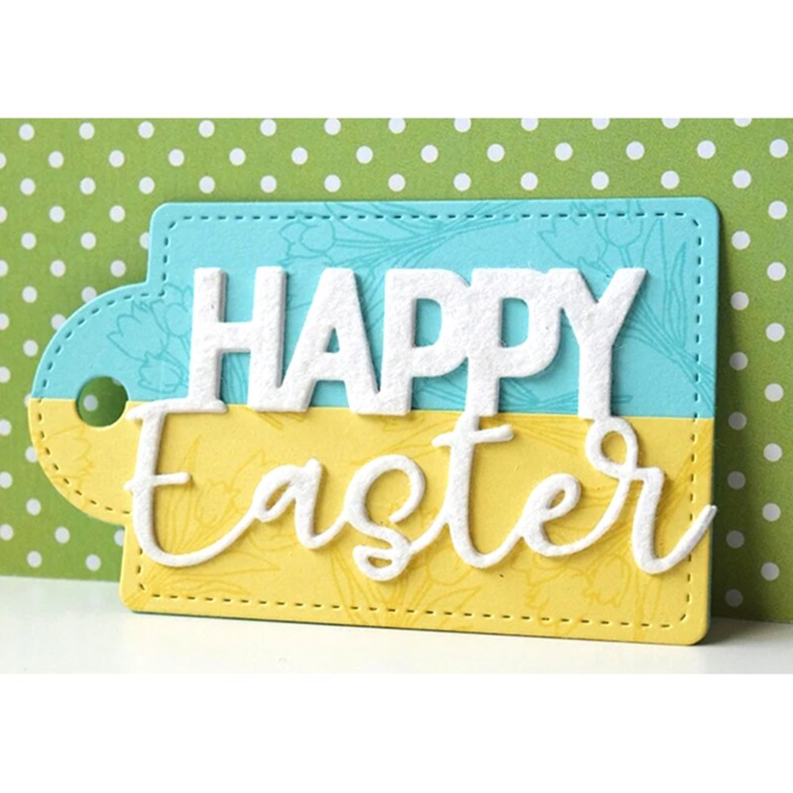 Happy Easter 2 Fonts Cutting Die
