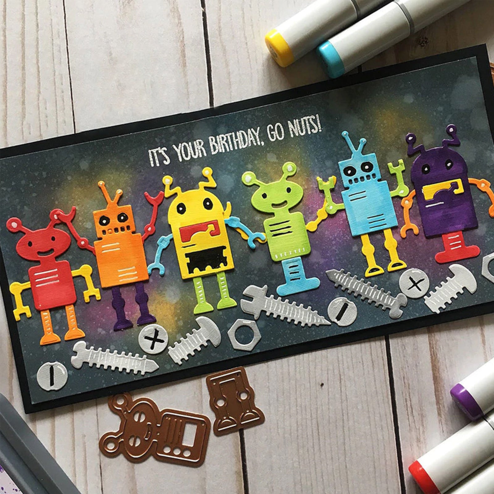 Turn of the Screw Hardware Cutting & Embossing Dies