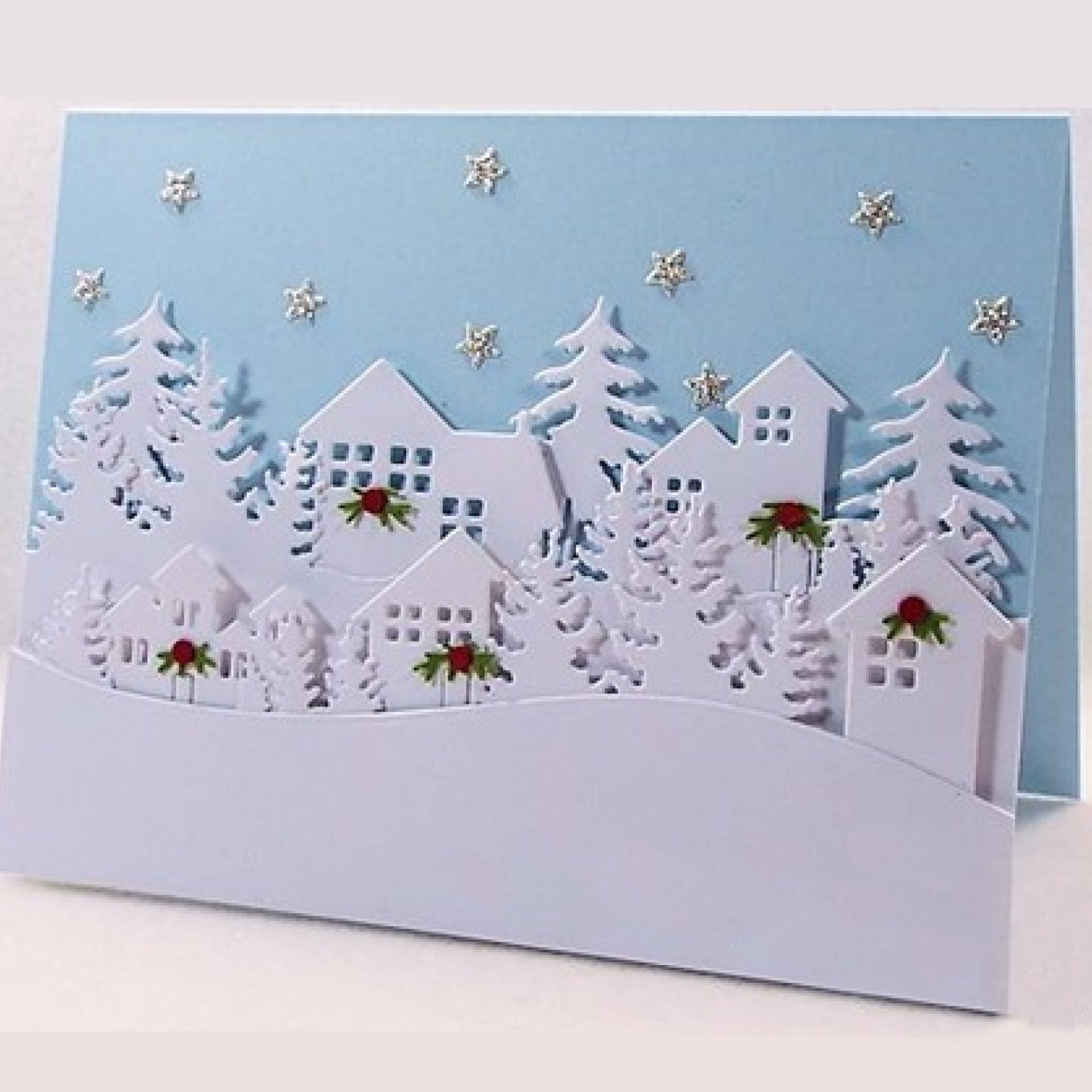 Halloween & Winter Holidays Backdrop Borders Cutting Dies