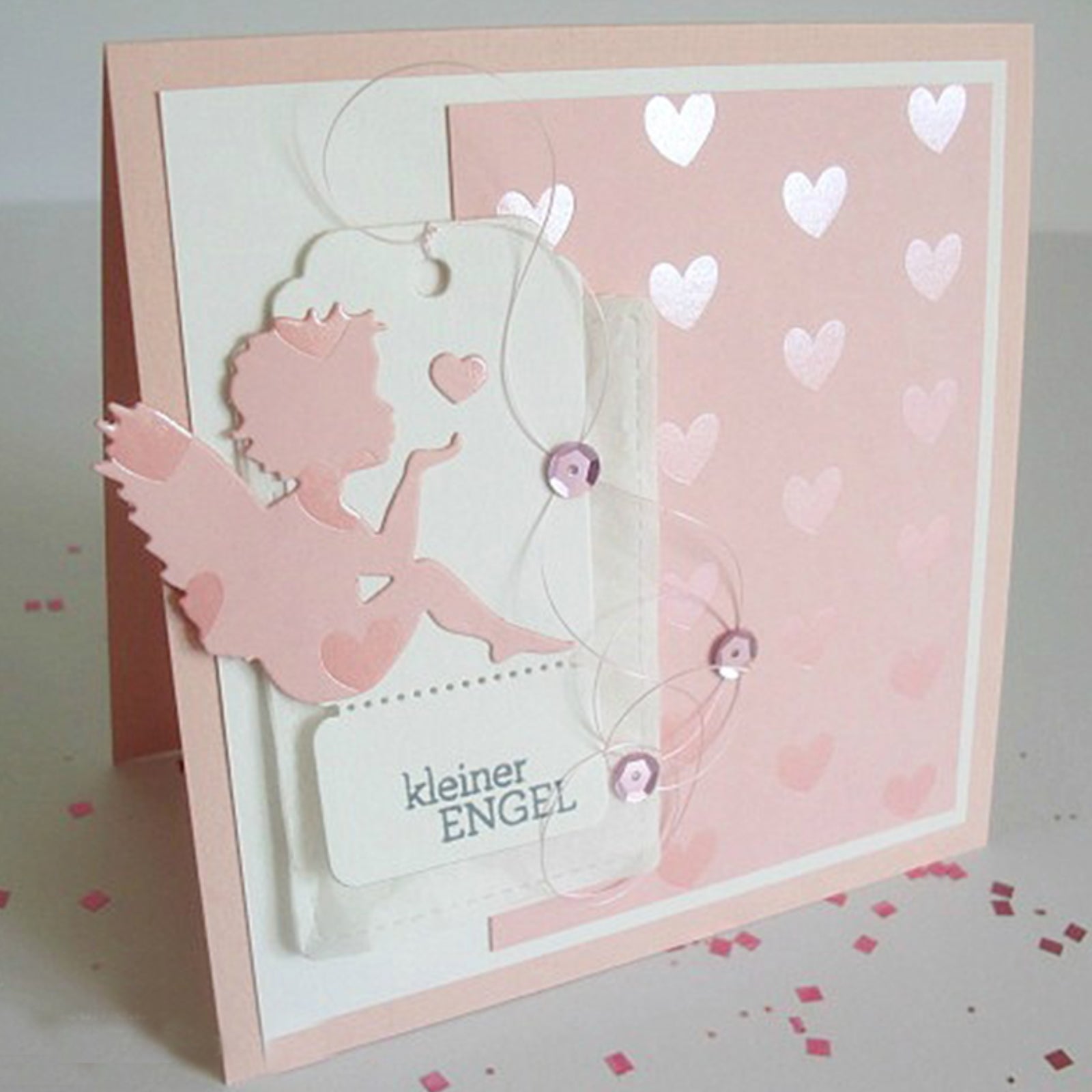 Cupid Blowing a Kiss Cutting Dies