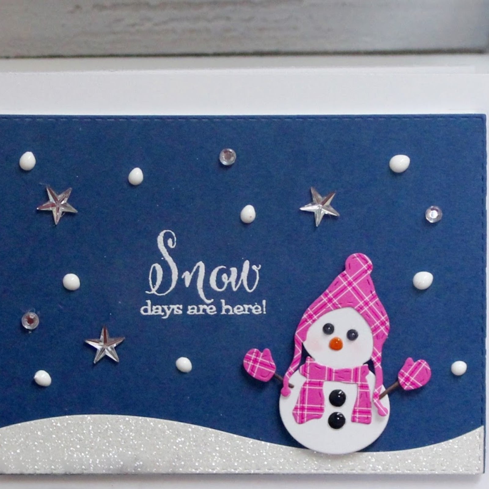 Build Your Own Snowman Trio Cutting Dies Set Style B