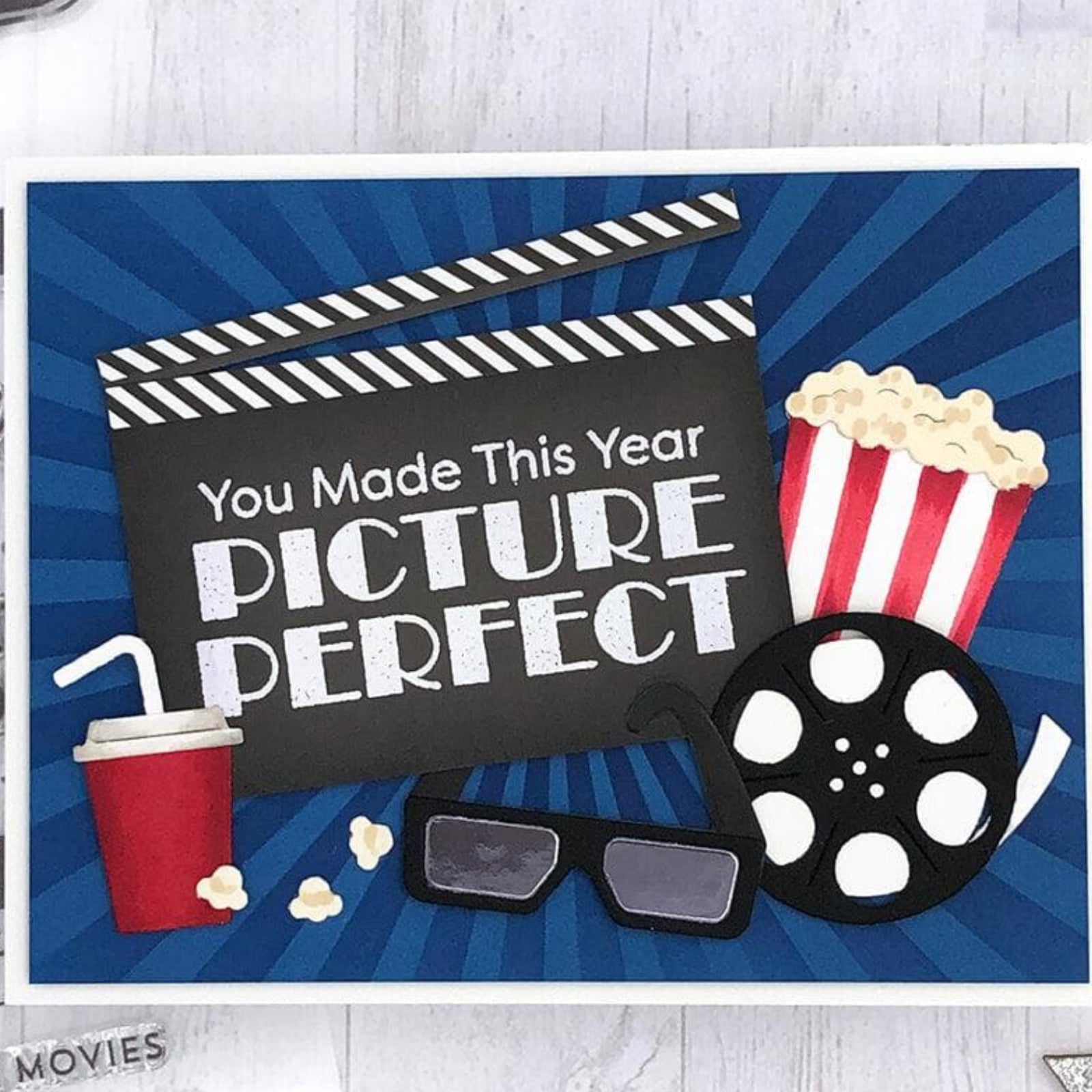 Movie Night Picture Perfect Cutting Dies & Stamps Set