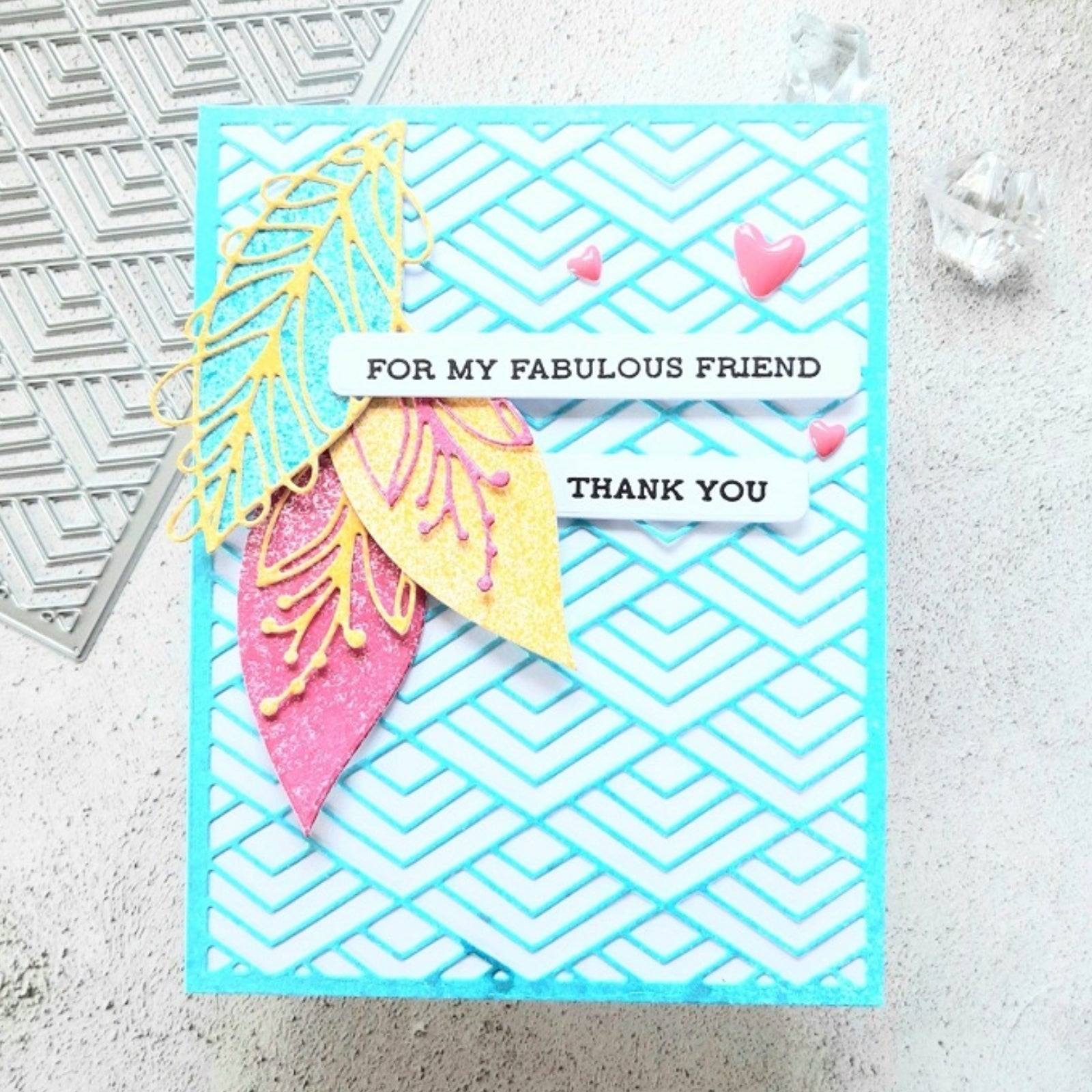 Modern Layering Leaves Mega Cutting Dies Set