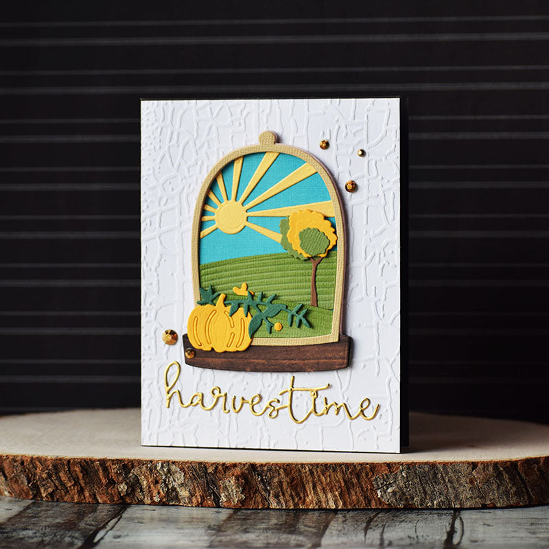 Harvest Time Scene Builder Cutting & Embossing Dies