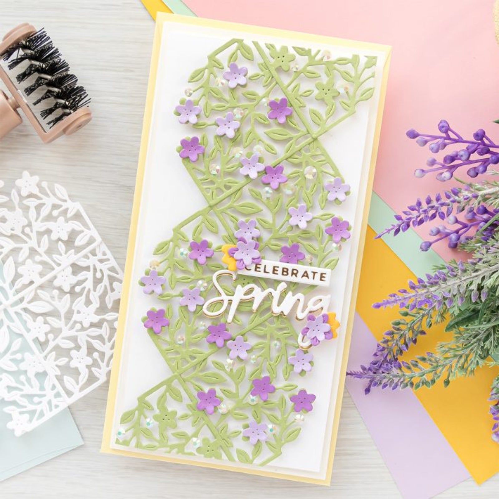 Spring Has Sprung Make Your Own Floral Frame Cutting Dies