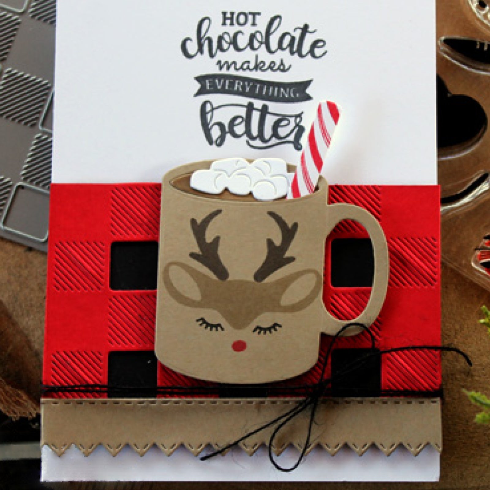 Make Your Own Hot Chocolate Cutting & Embossing Dies