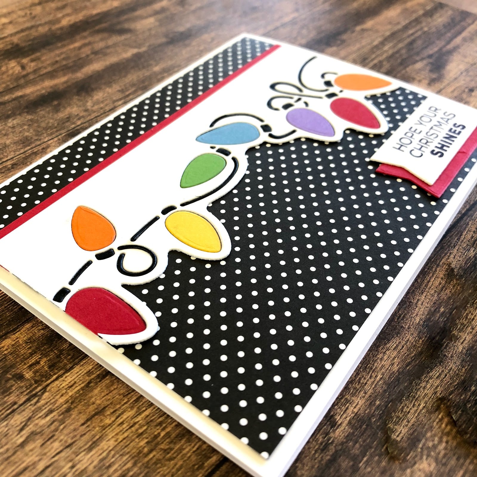 Holiday Lights Border Cutting Die