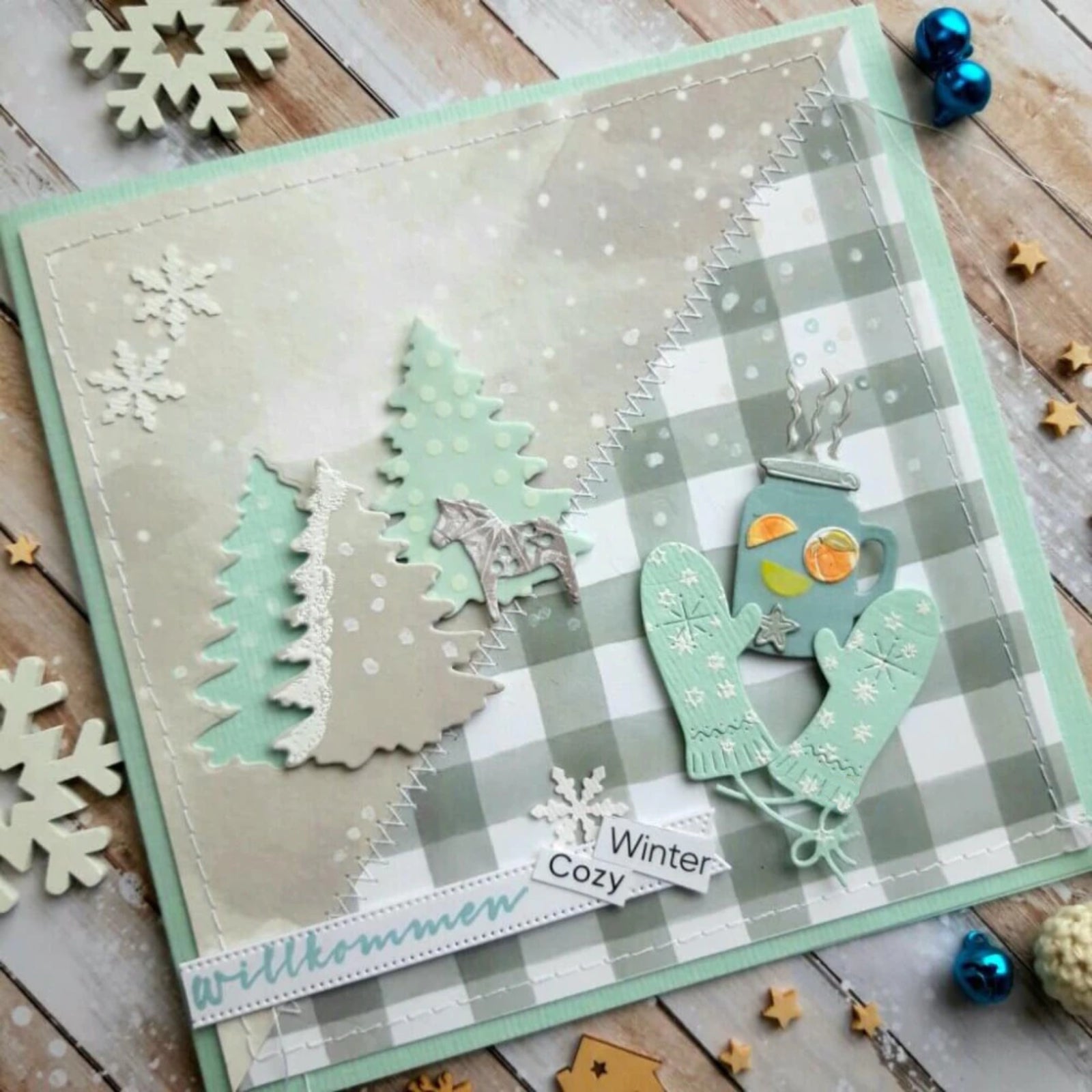 Warm Wooly Winter Cutting Dies Set