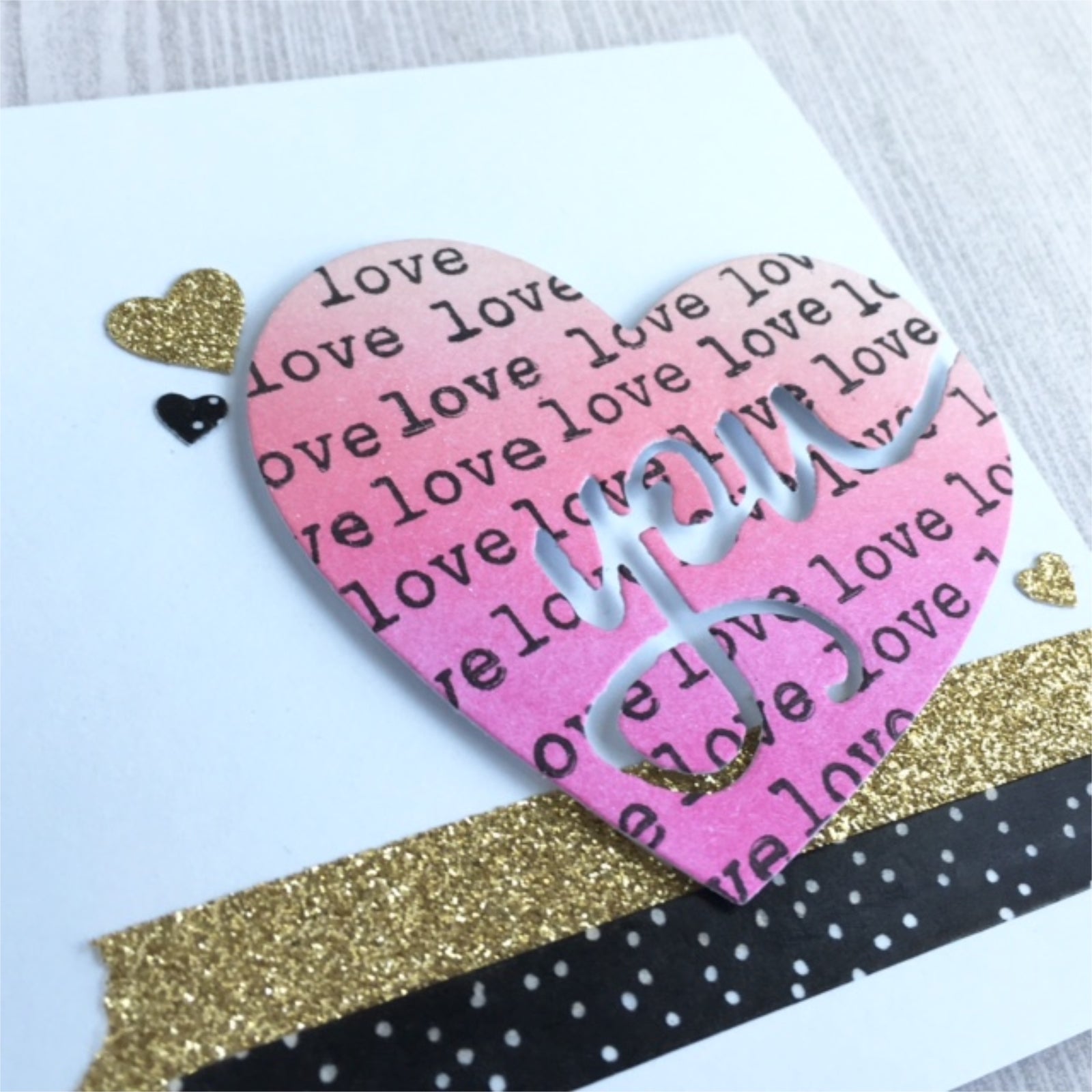 Congrats You Sentiment Words Cutting Dies