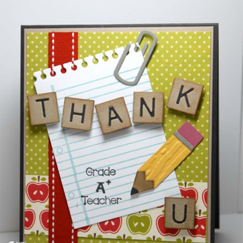 Alphabet Tiles with Punctuation Cutting Dies