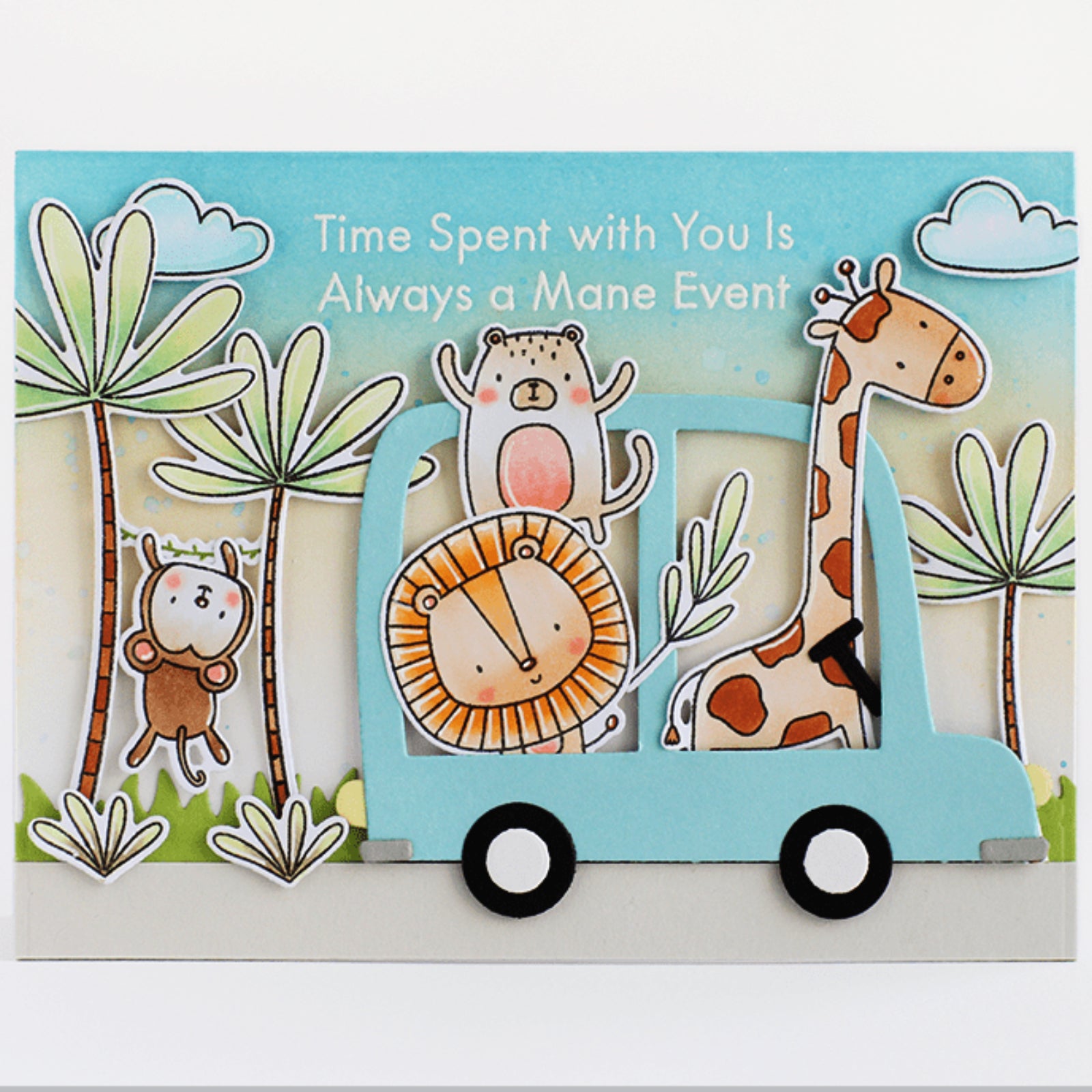 Build It Cartoon Car Cutting & Embossing Dies