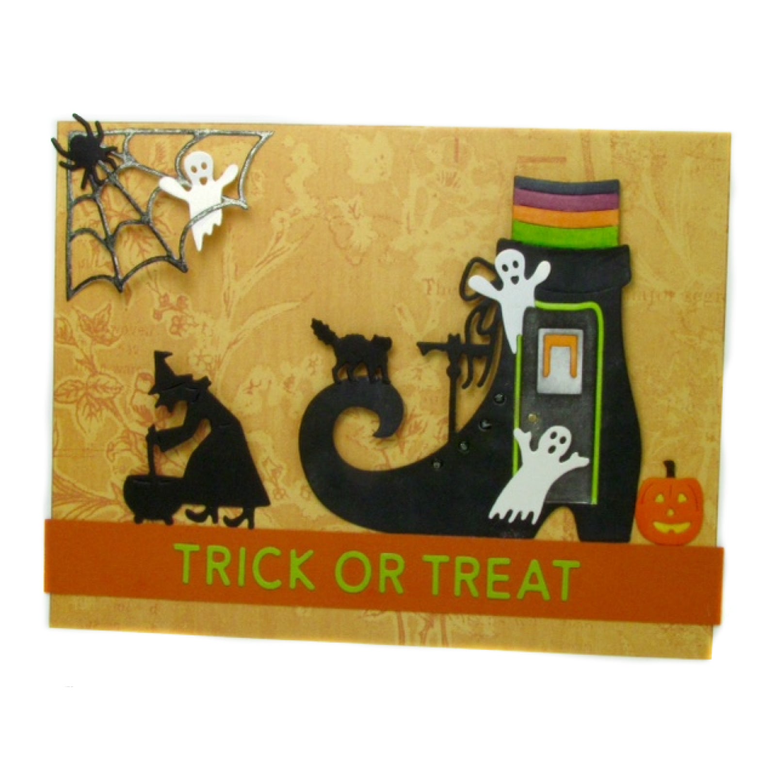 Halloween Block Sentiment Words Cutting Dies