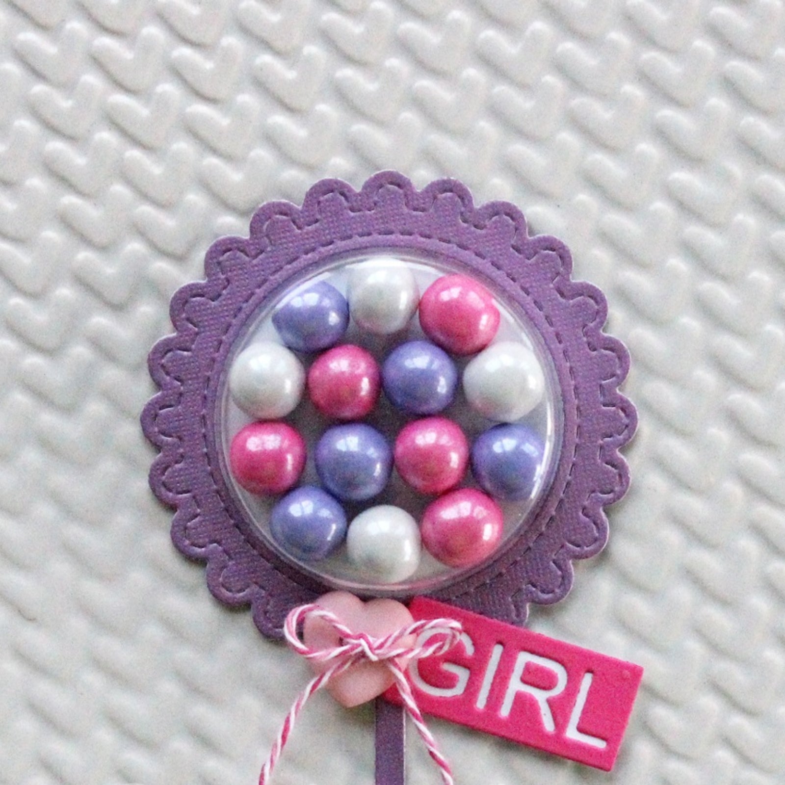 Baby Block Sentiment Words Cutting Dies