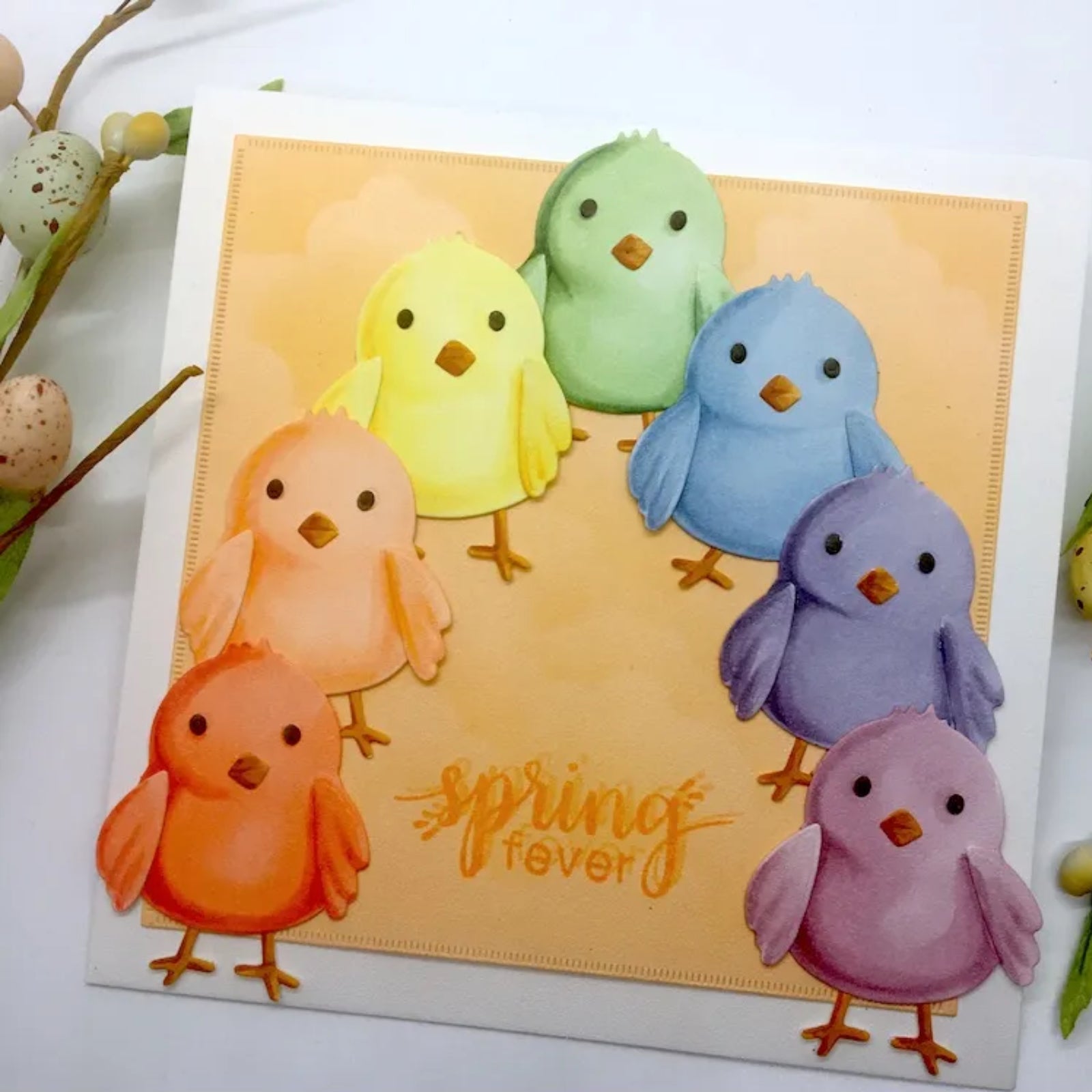 Just Hatched Chick w Eggshells Cutting & Embossing Dies