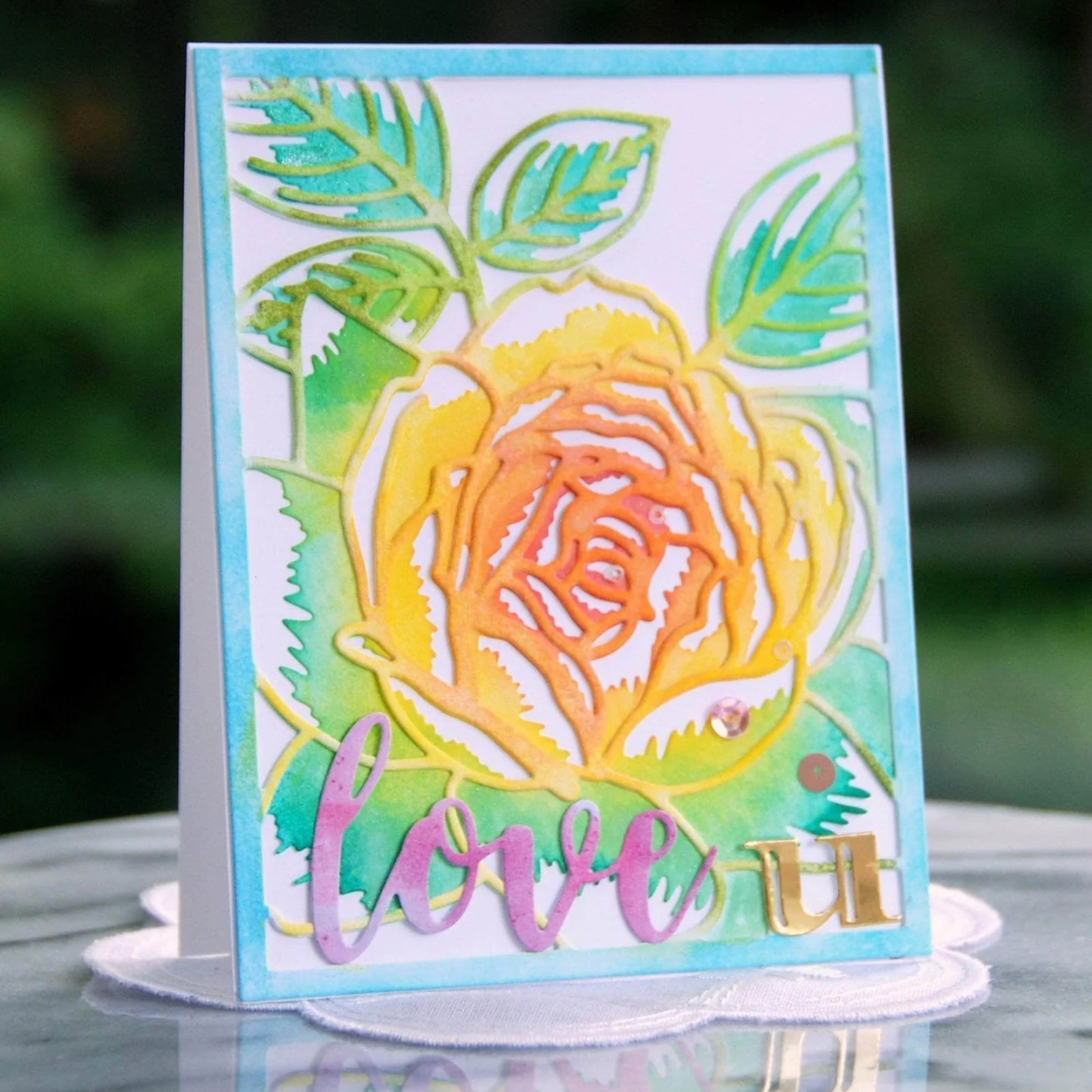 Classy Cutout Alphabet Cutting Dies