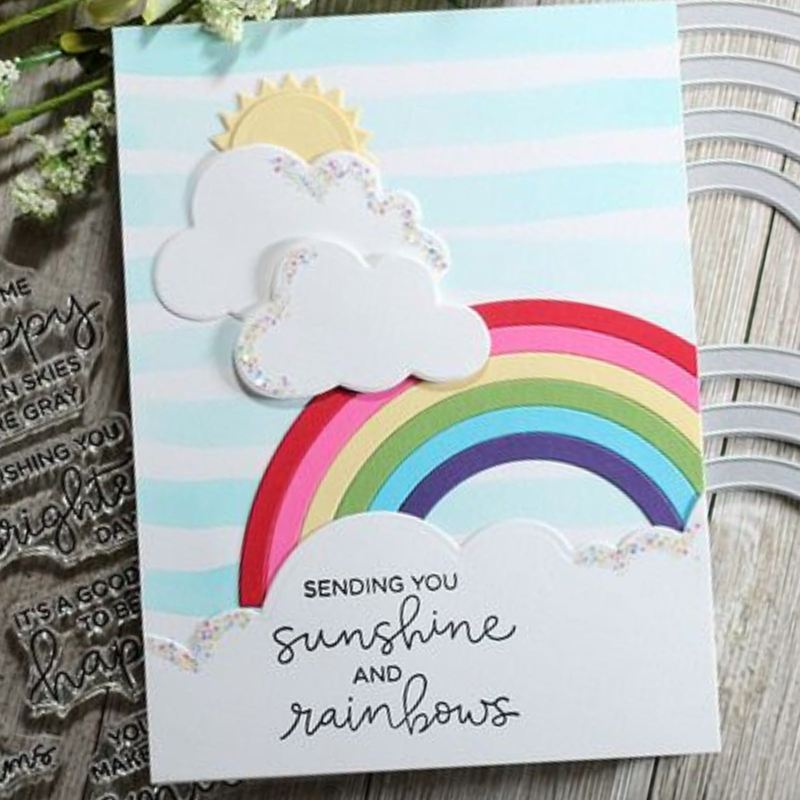 Rain & Sun Weather Cutting & Embossing Dies