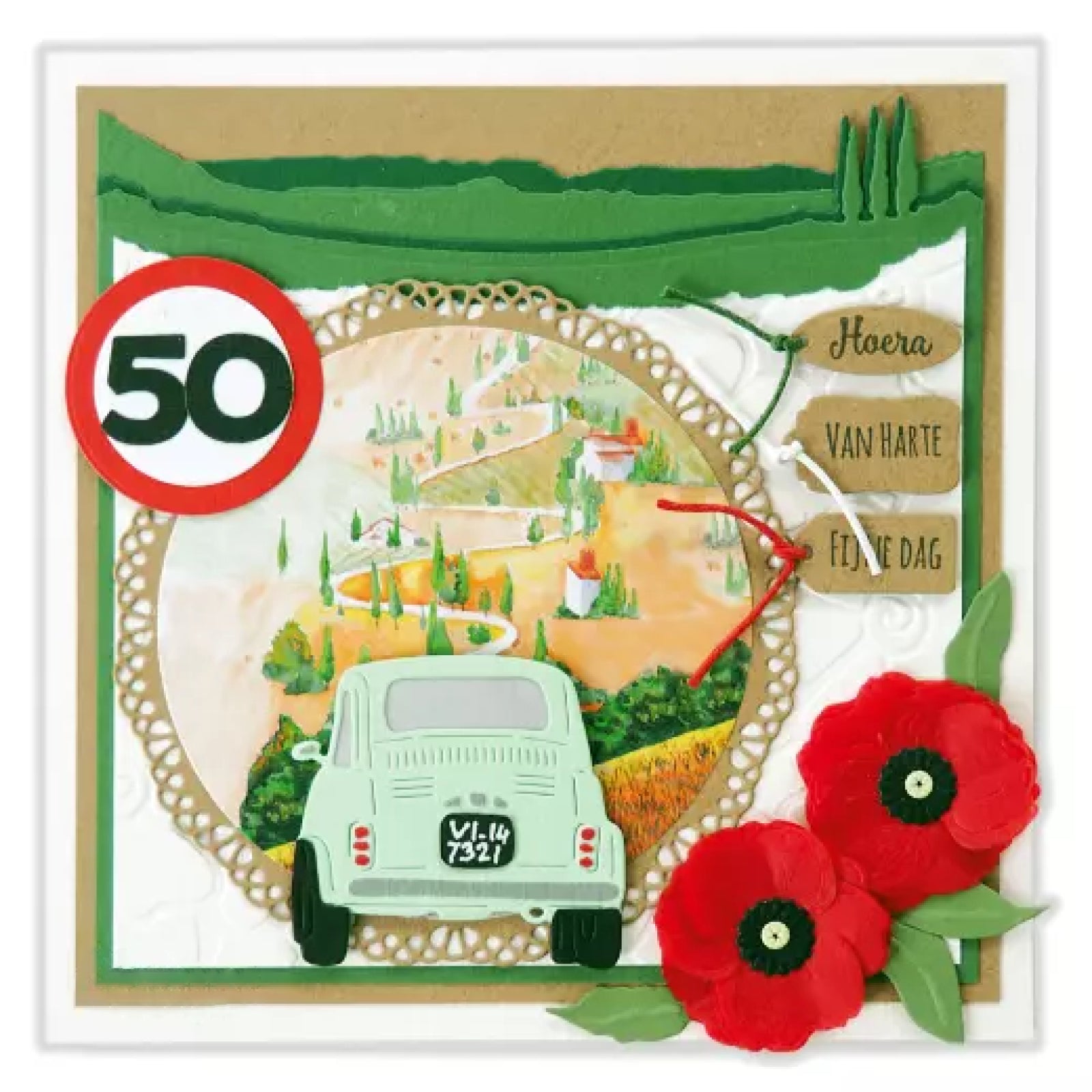 Ciao Italia Vespa-Style Scooter & Fiat-Style Car Cutting Dies