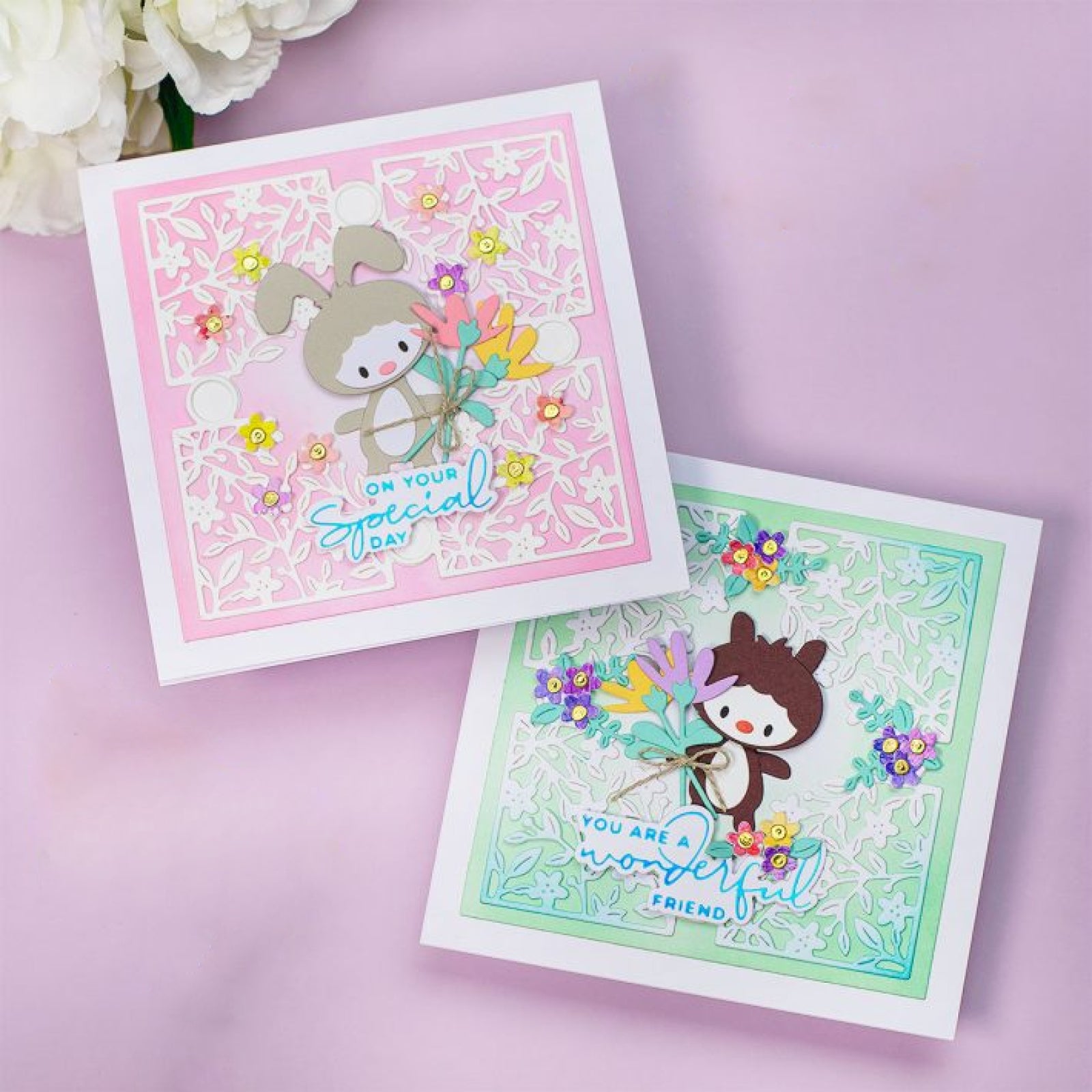 Spring Has Sprung Make Your Own Floral Frame Cutting Dies