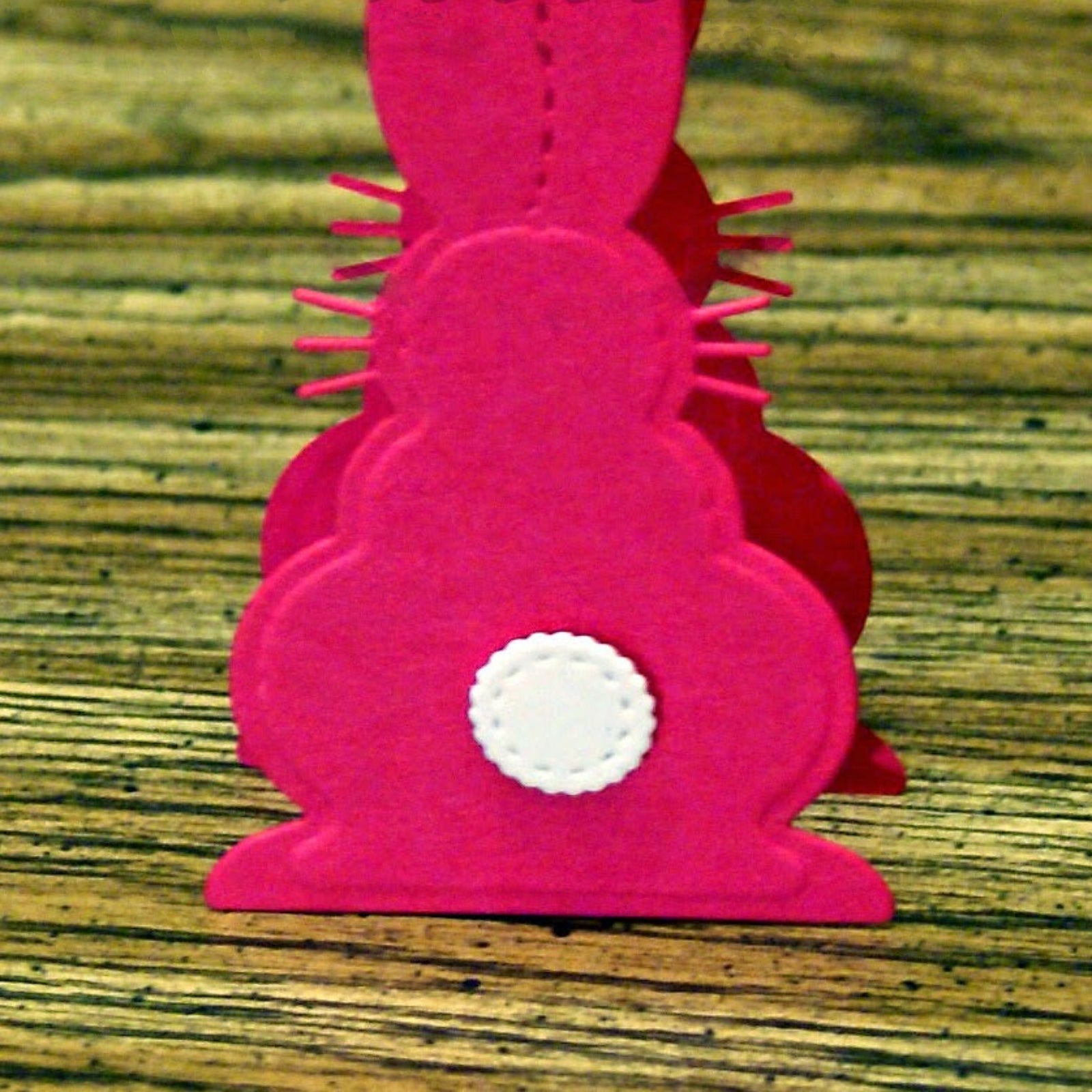 Bunny Rabbit w Carrot Cutting & Embossing Dies
