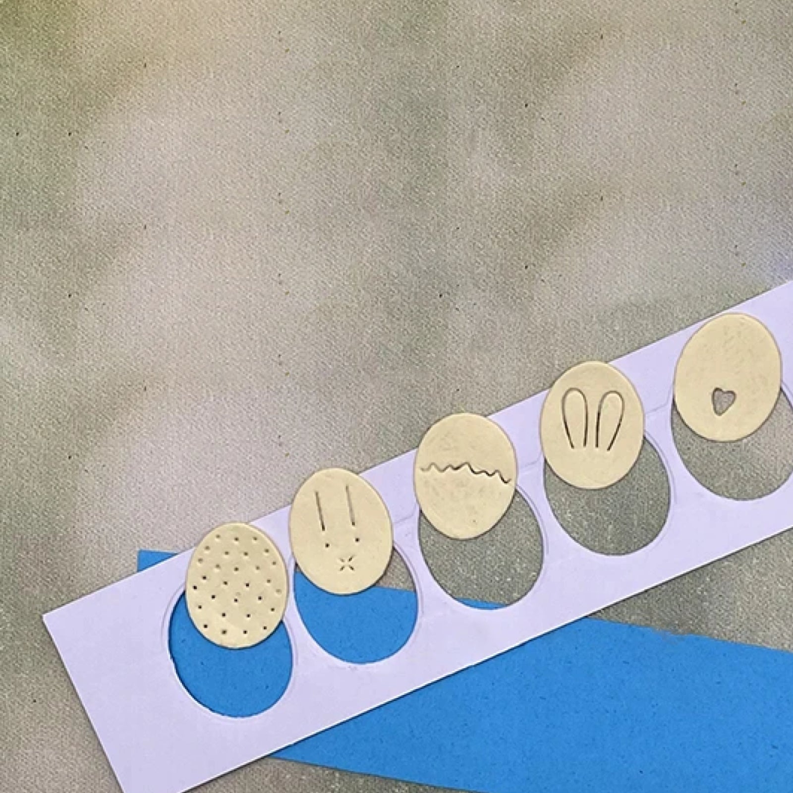 Ten Little Easter Eggs Cutting & Embossing Dies