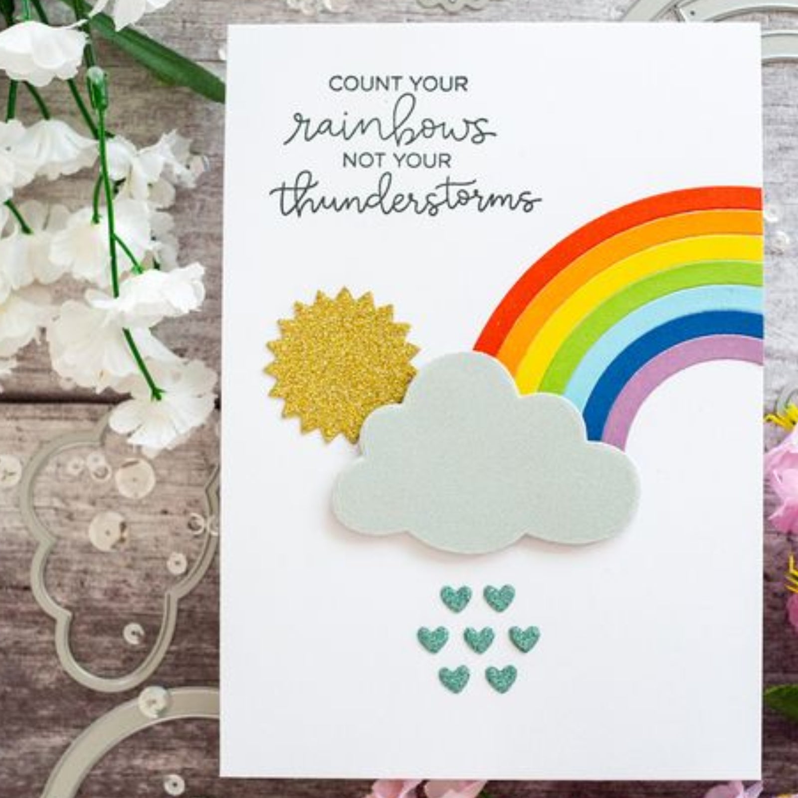 Rain & Sun Weather Cutting & Embossing Dies