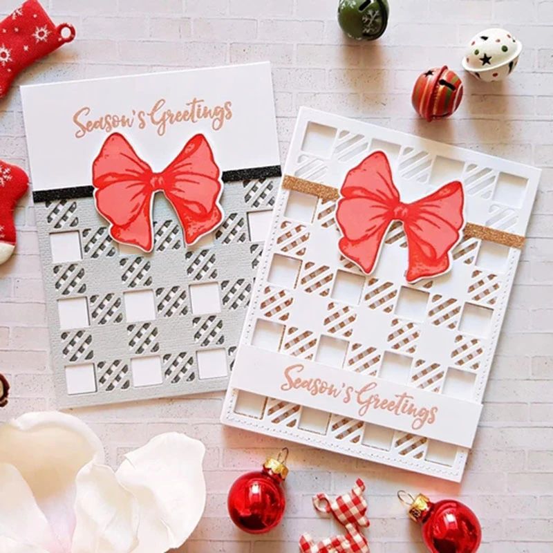 Layering Winter Holidays Stamps