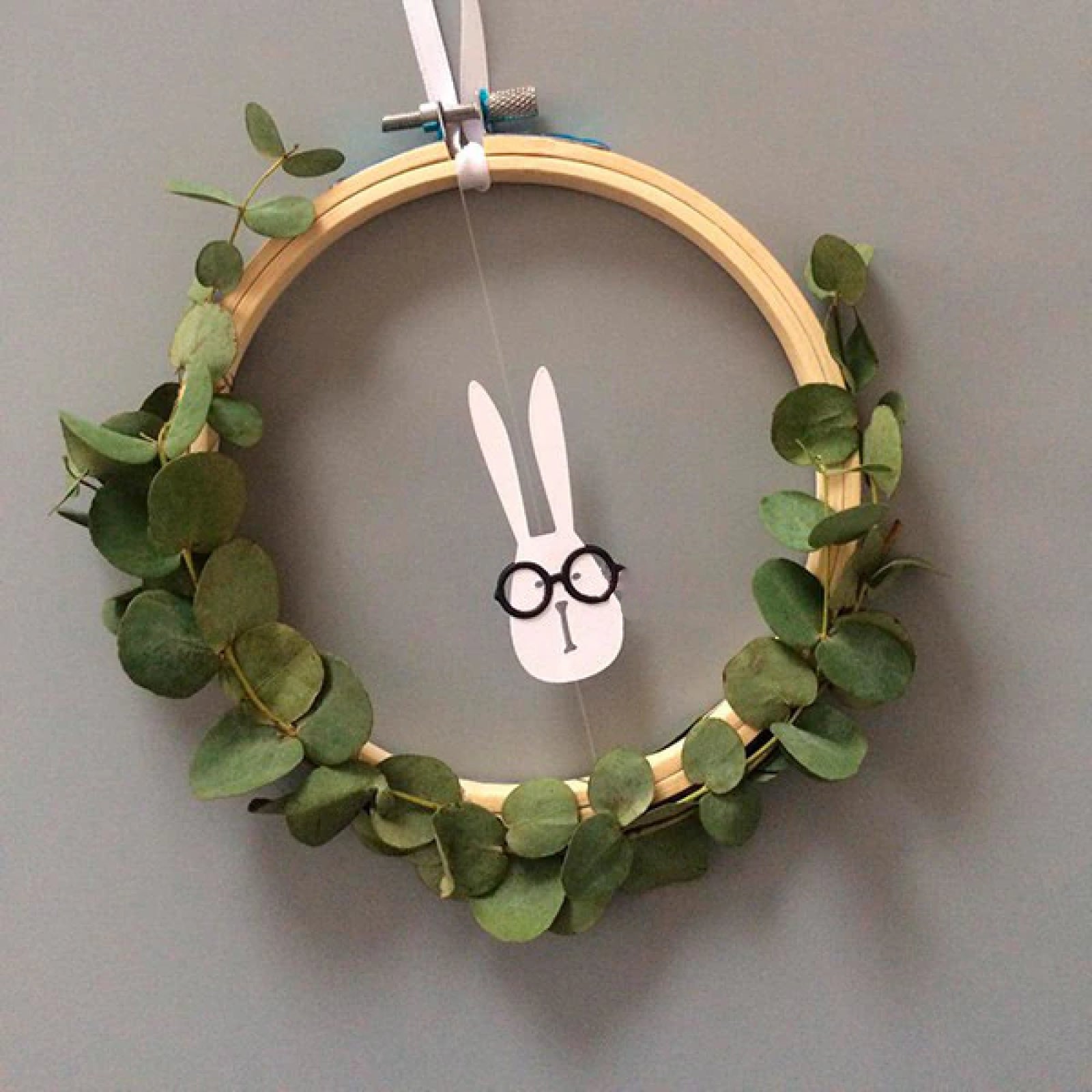 Mr. Bunny Head w Tag Cutting & Embossing Dies