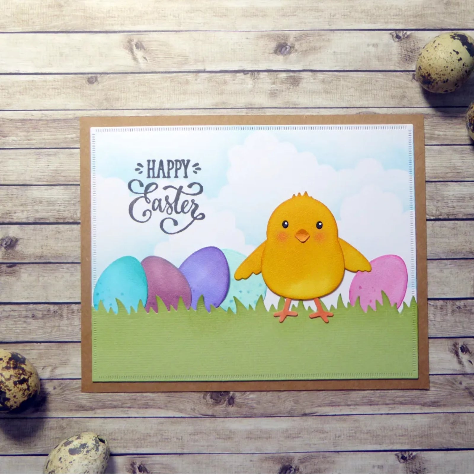 Just Hatched Chick w Eggshells Cutting & Embossing Dies